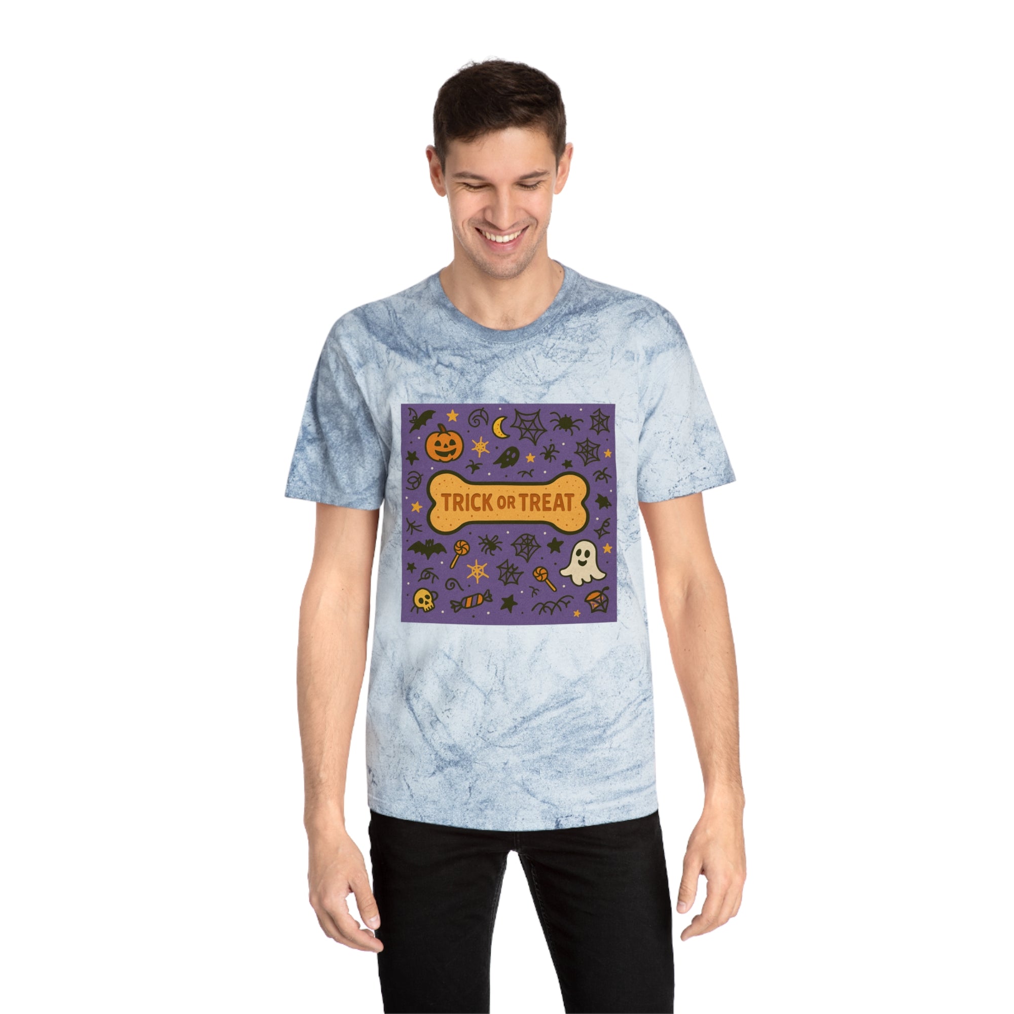Trick-or-Treat Tye-Dye Tee