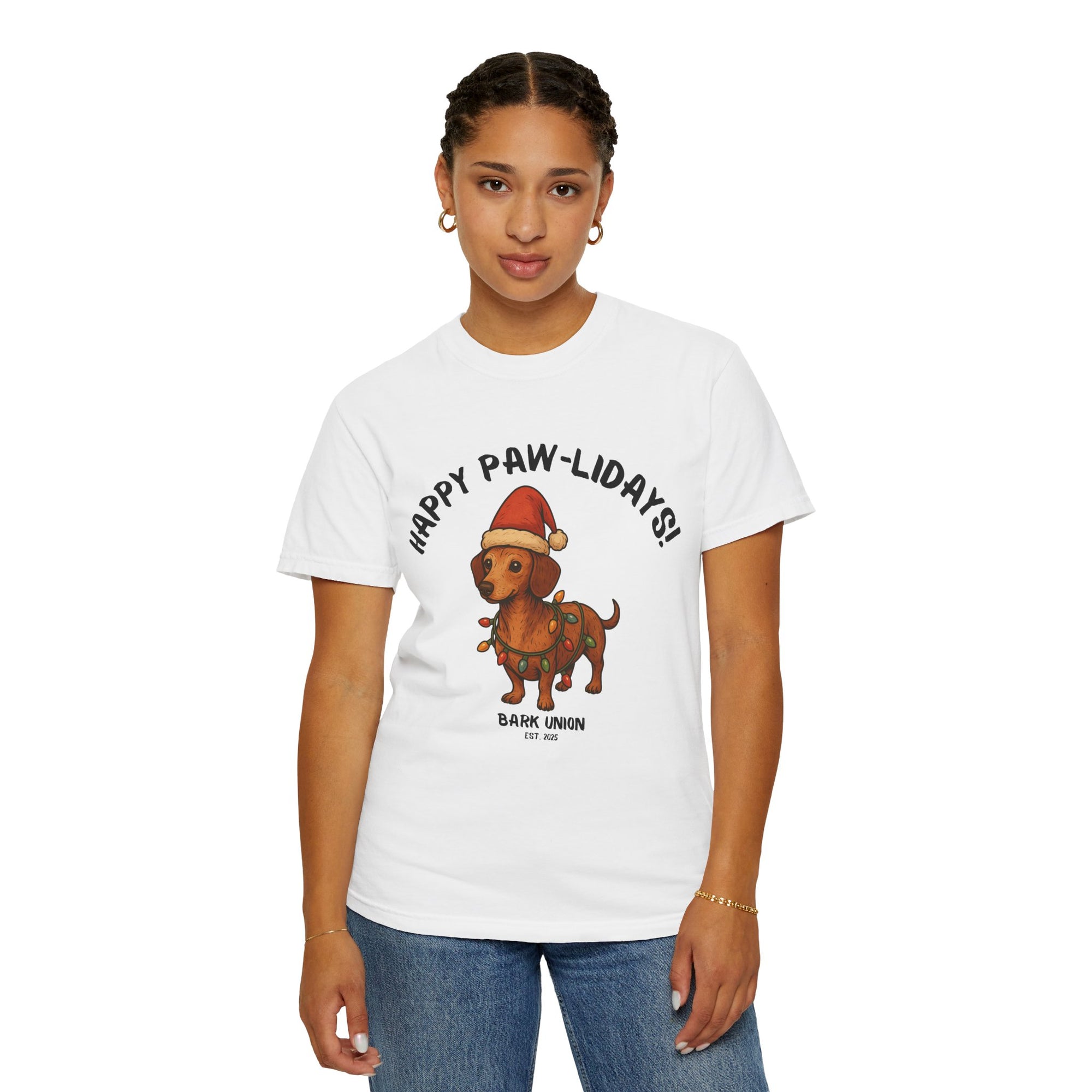 Happy Paw-lidays Tee