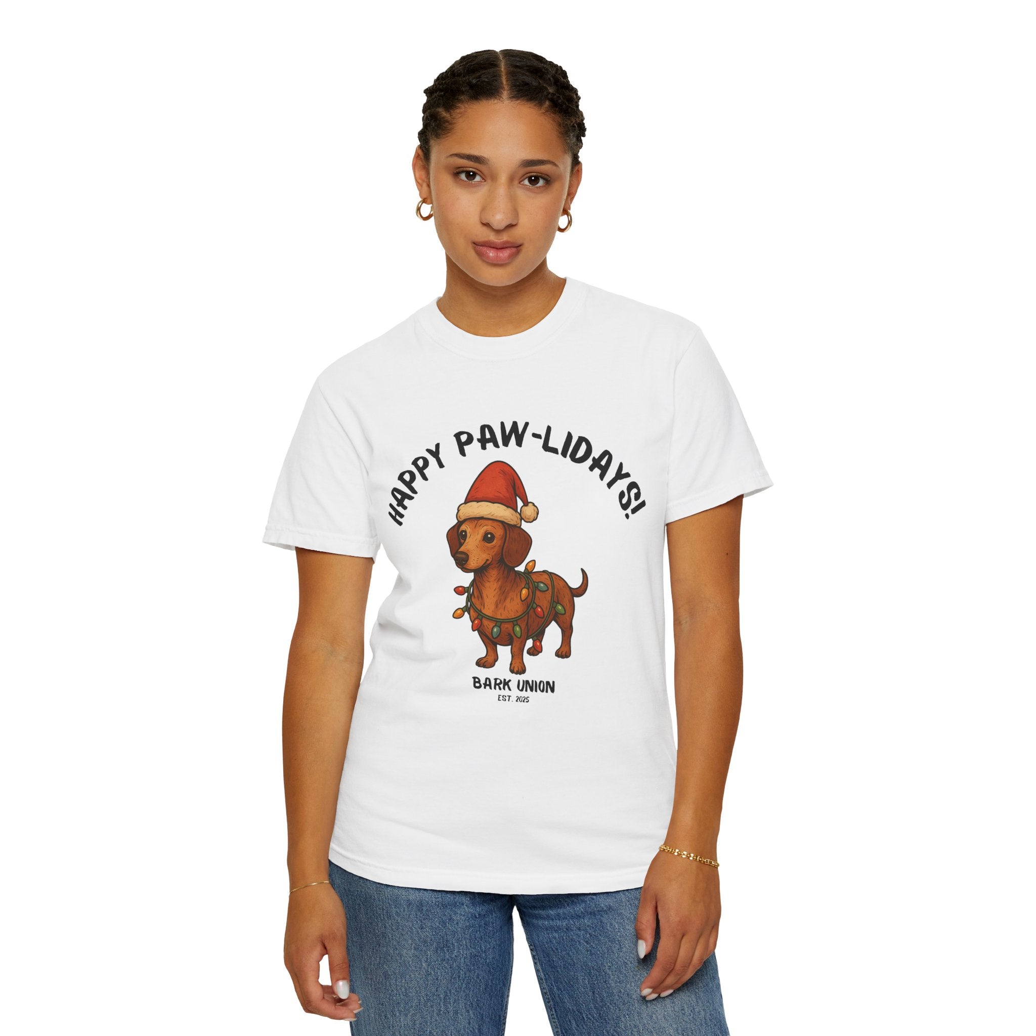 Happy Paw-lidays Tee
