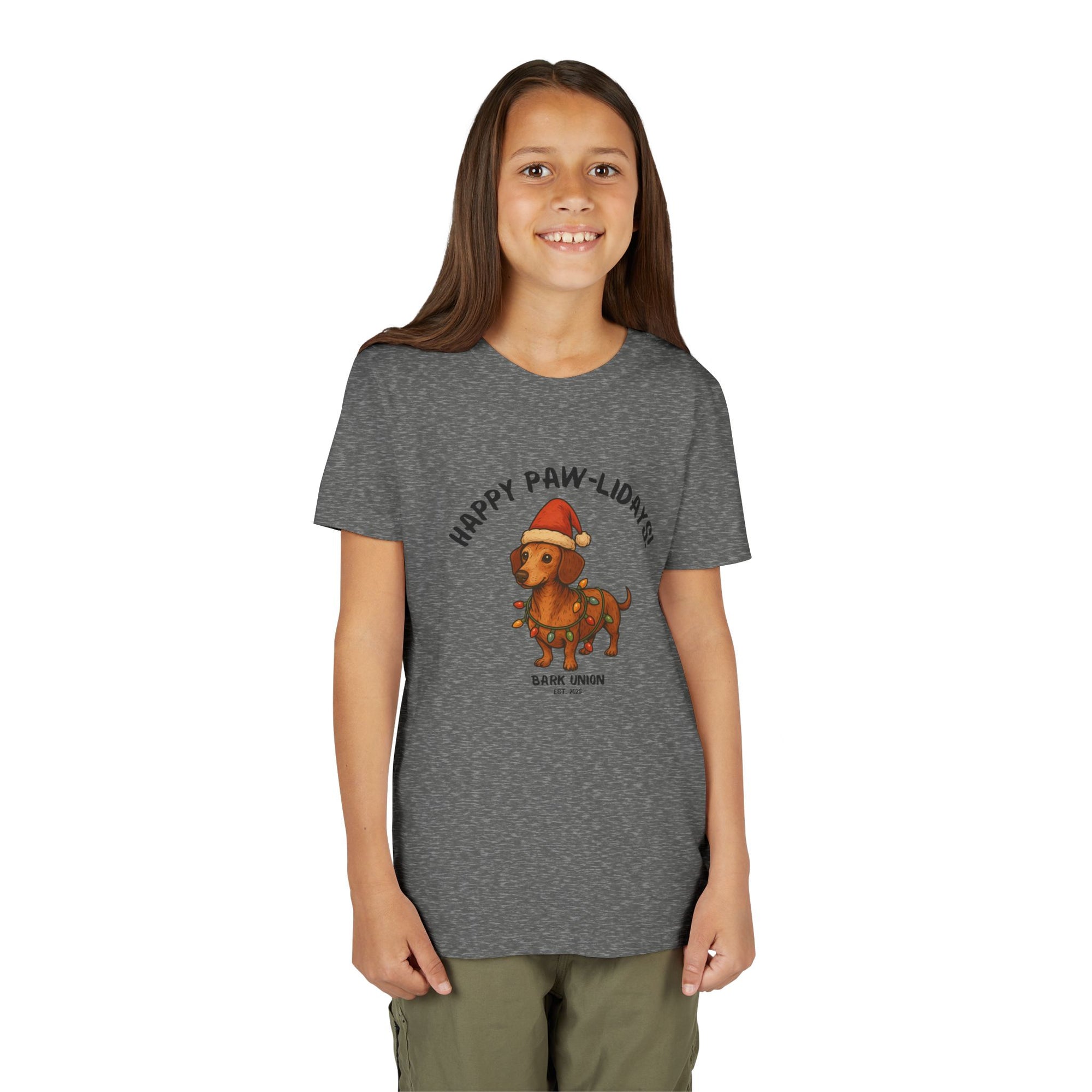 Happy Paw-lidays! Kids Tee