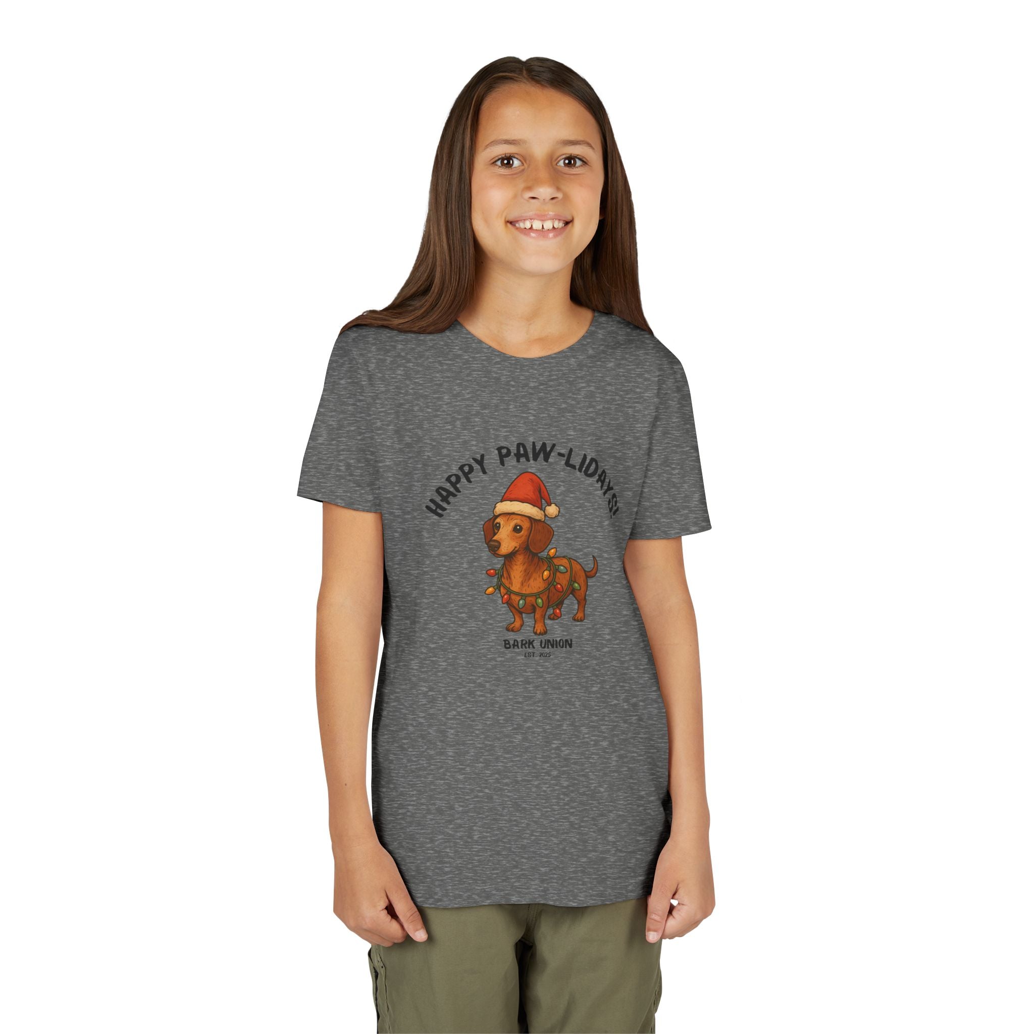 Happy Paw-lidays! Kids Tee