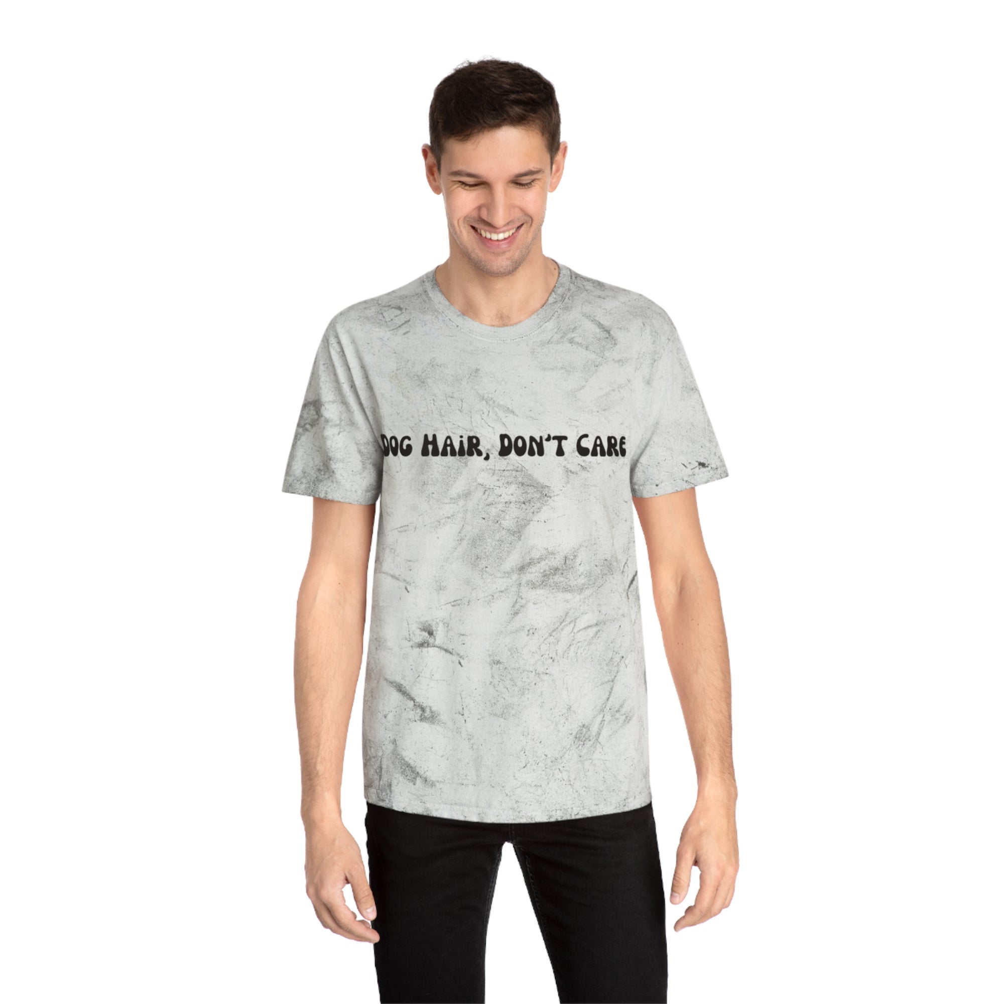Dog Hair, Don't Care Tye-Dye Tee