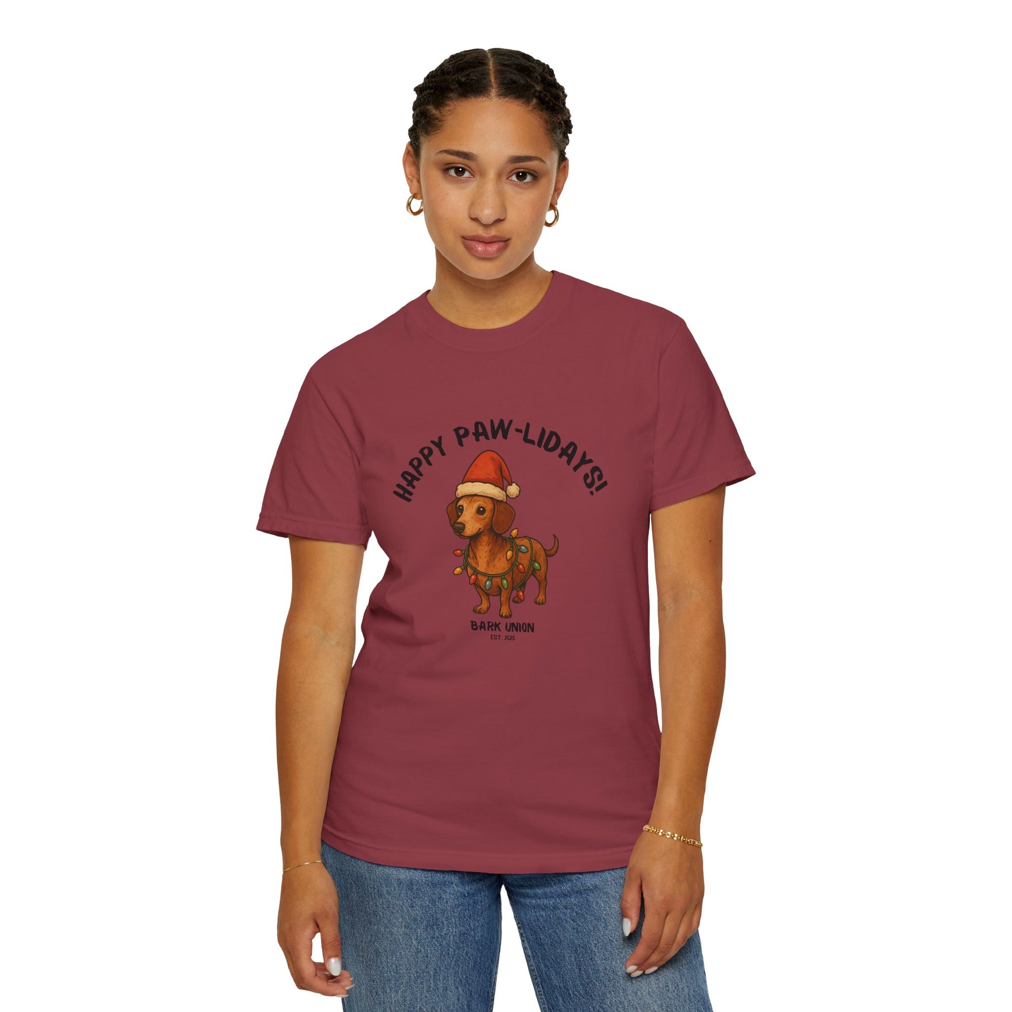 Happy Paw-lidays! Tee