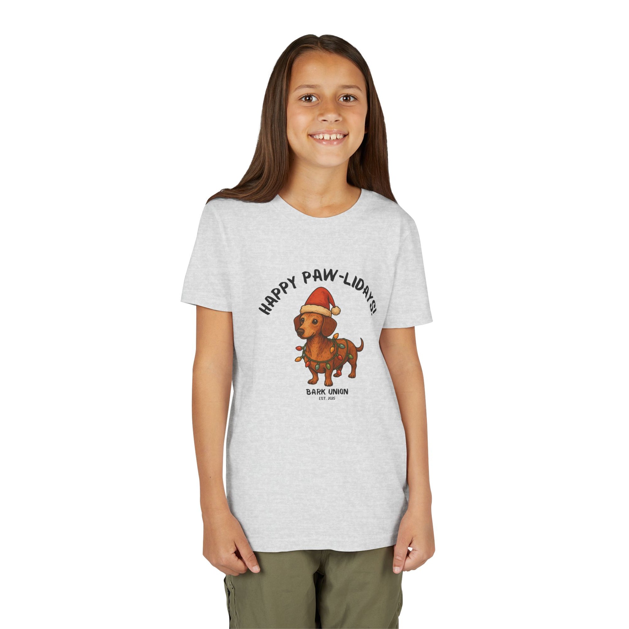 Happy Paw-lidays! Kids Tee