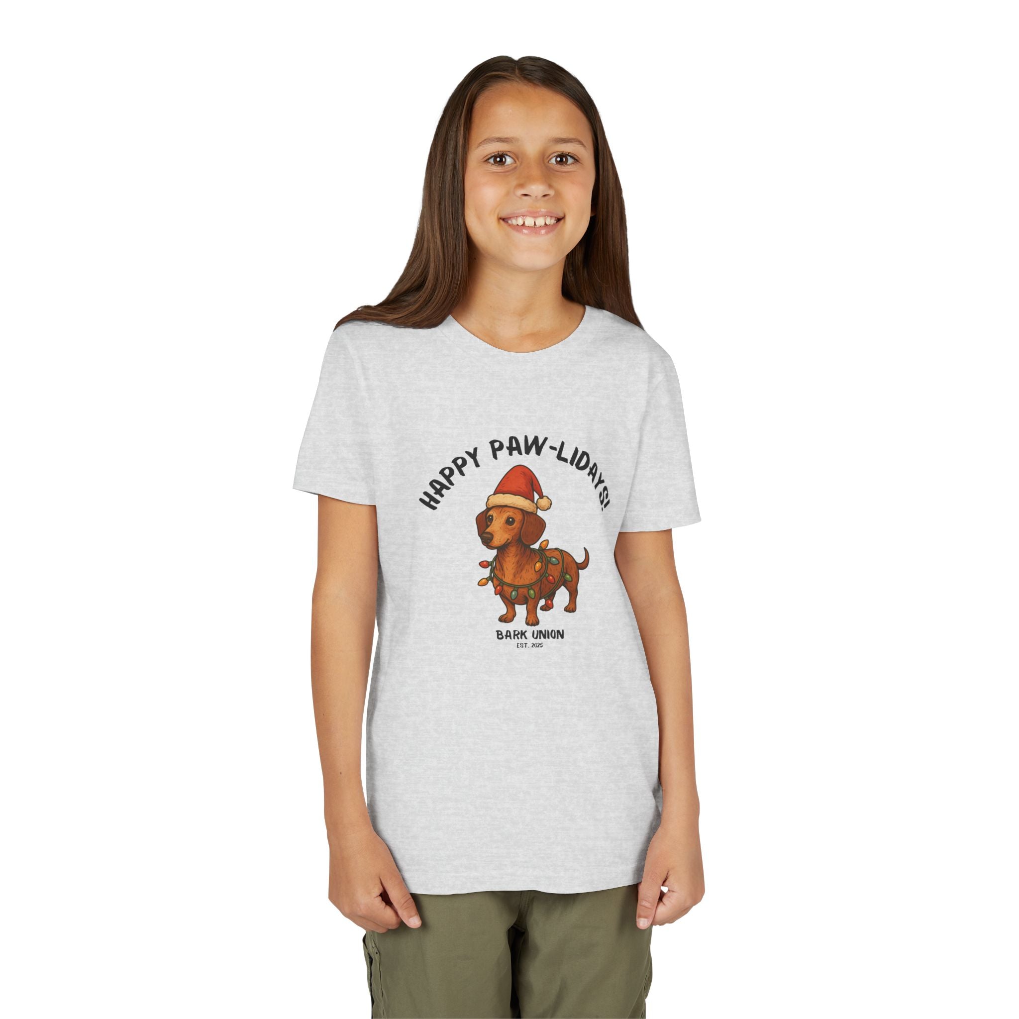 Happy Paw-lidays! Kids Tee