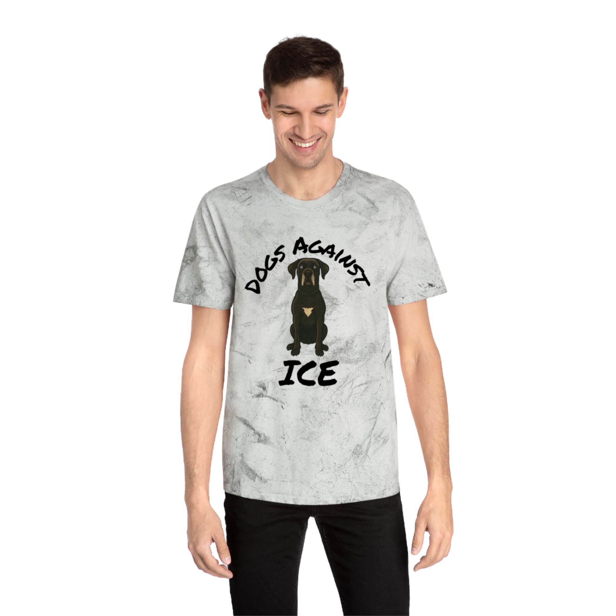 Dogs Against ICE Tye-Dye Tee
