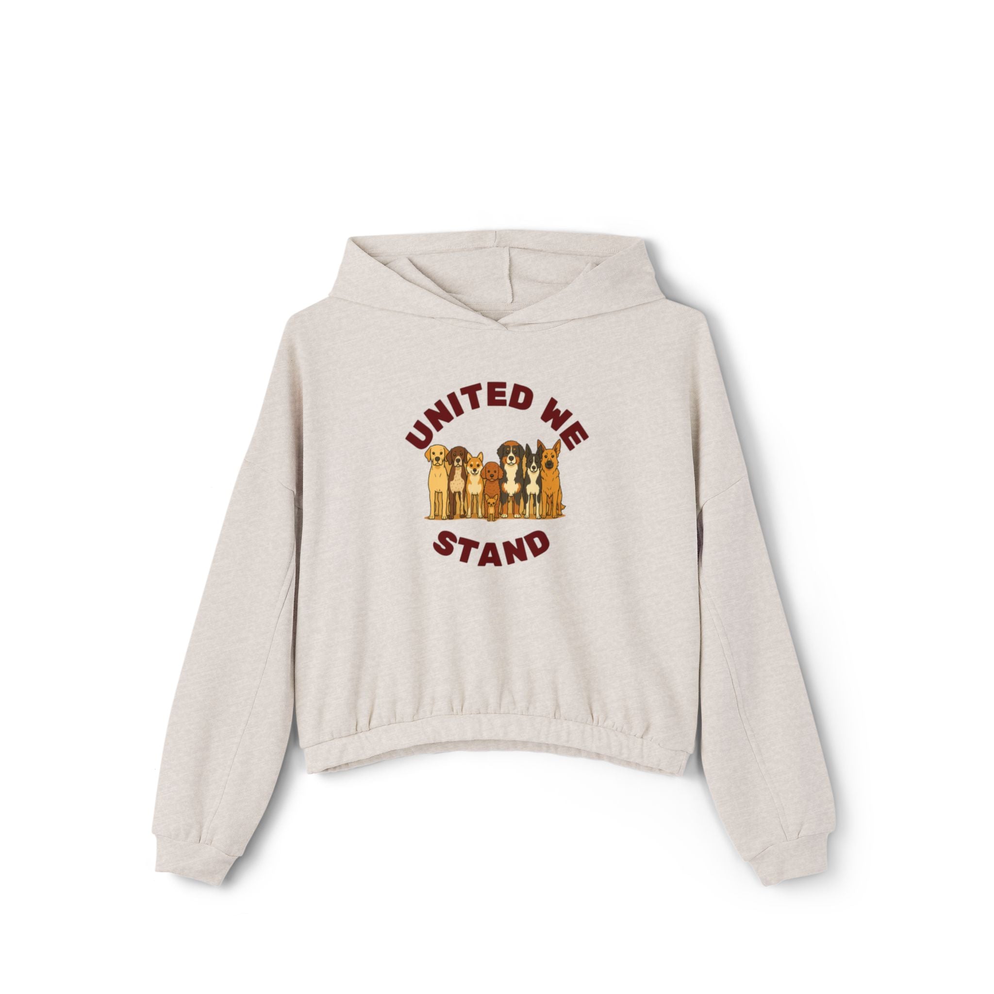 United We Stand Crop Hoodie