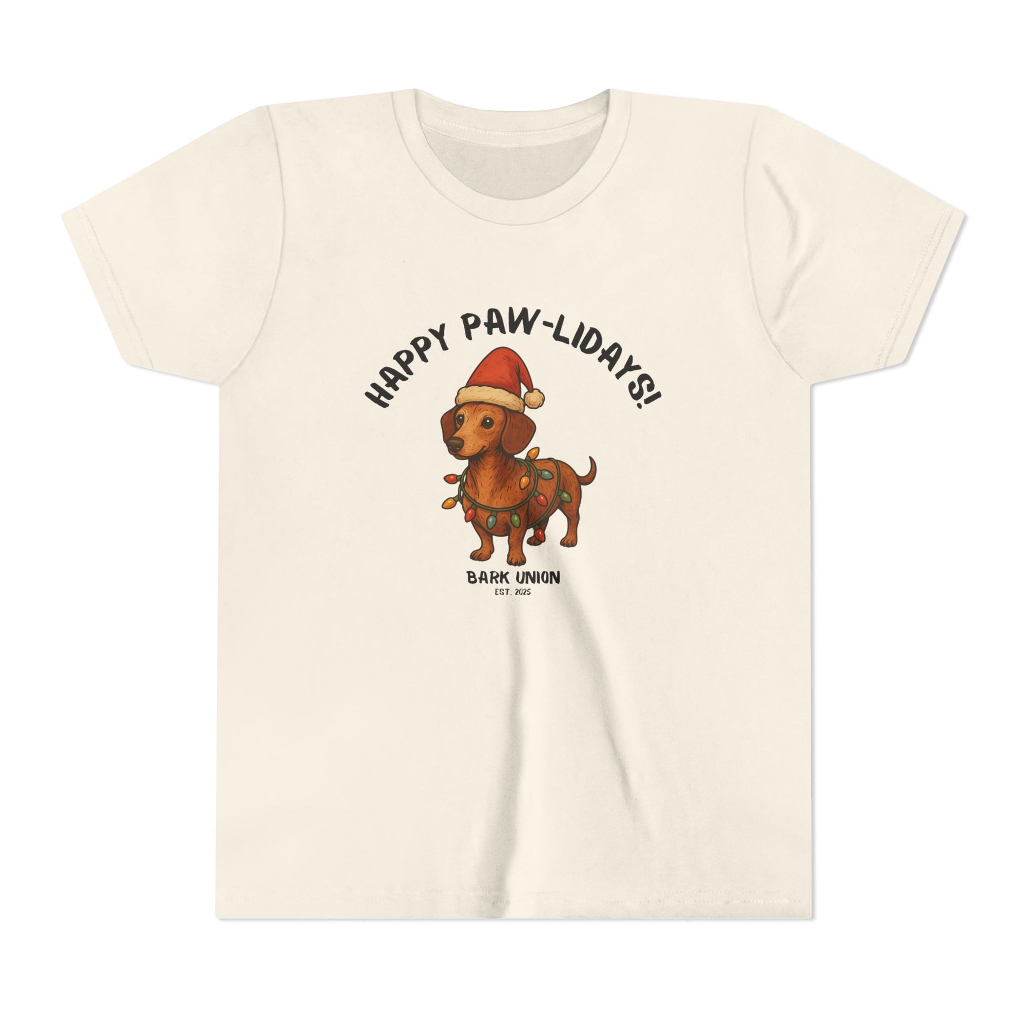 Happy Paw-lidays! Kids Tee