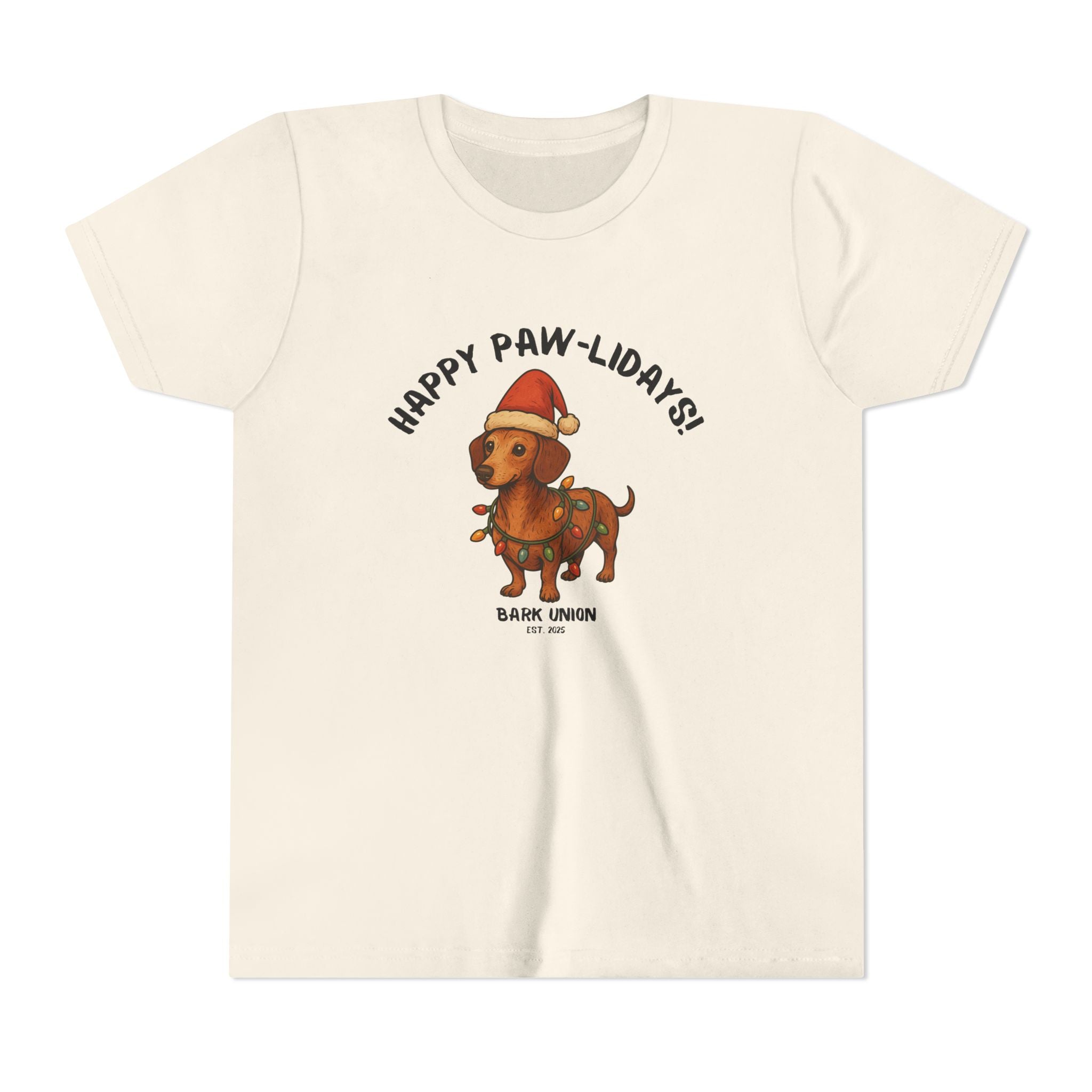 Happy Paw-lidays! Kids Tee