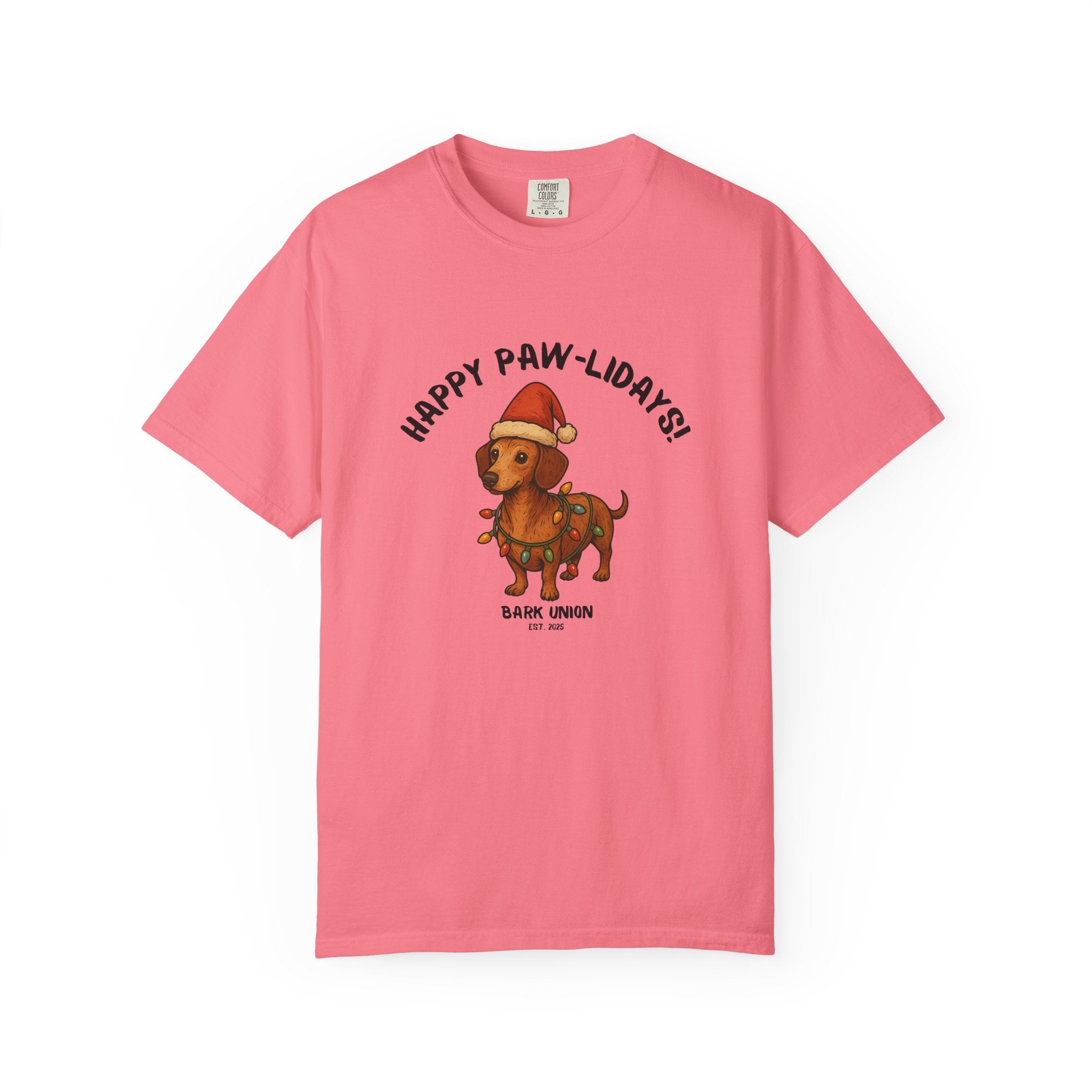 Happy Paw-lidays! Tee