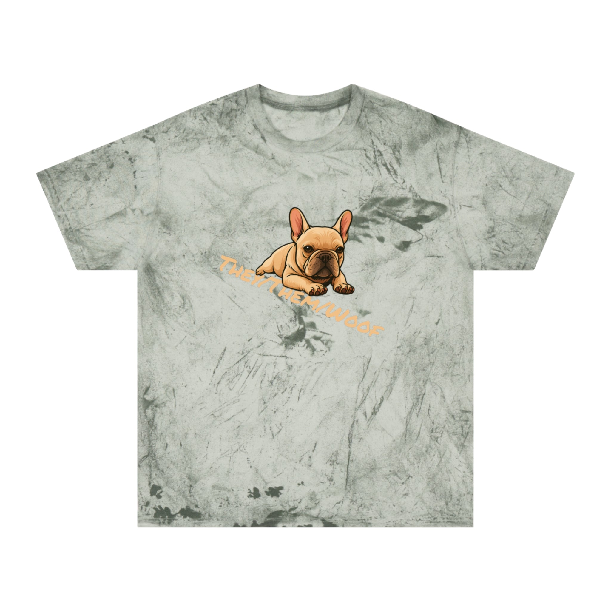 They/Them/Woof Tye-Dye Tee