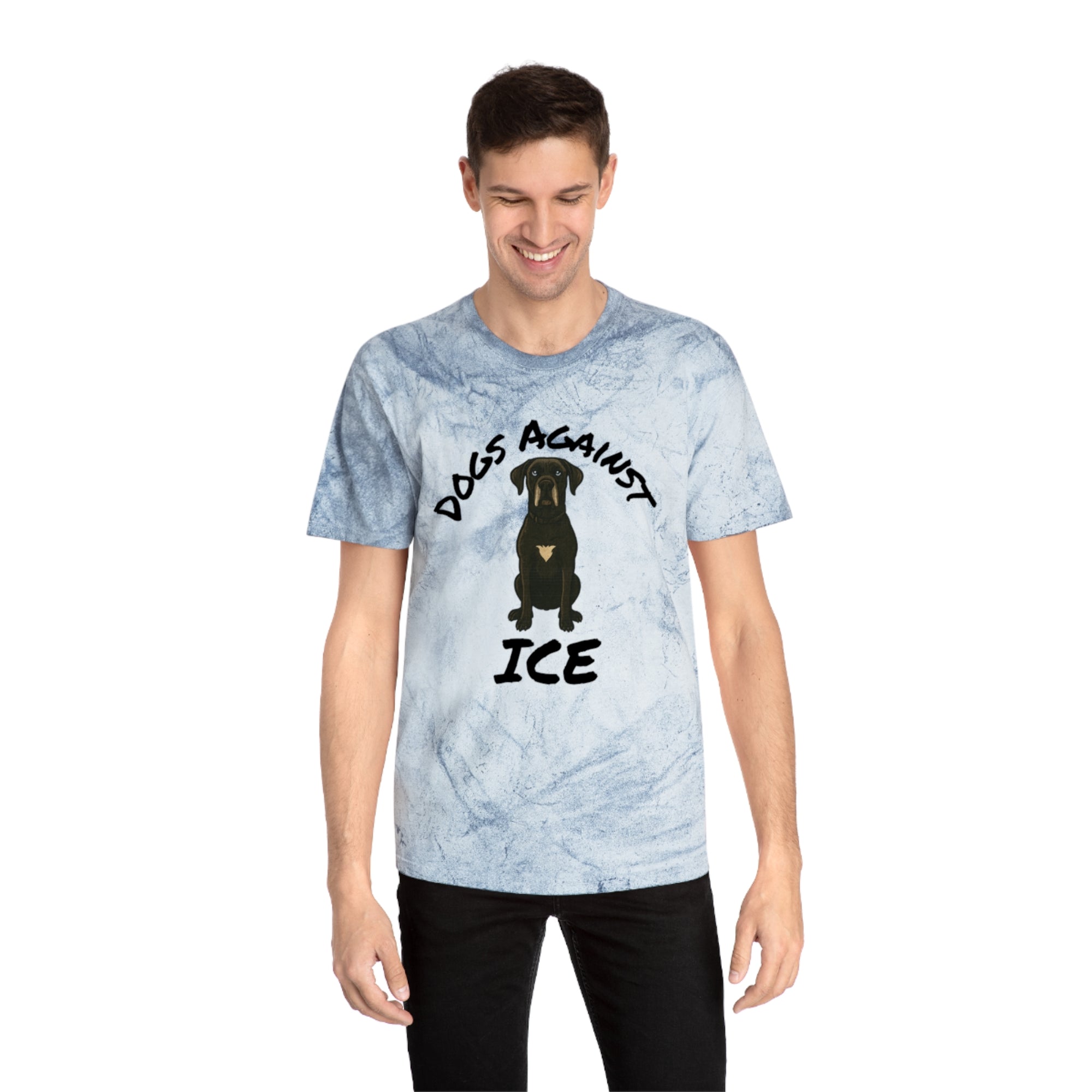 Dogs Against ICE Tye-Dye Tee