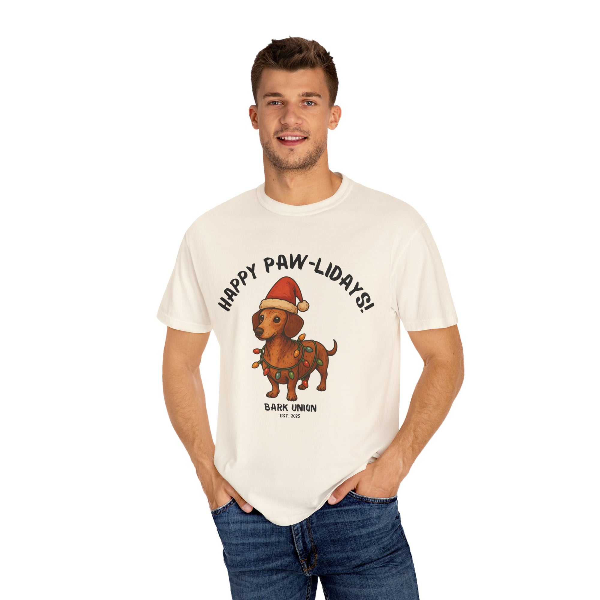 Happy Paw-lidays Tee