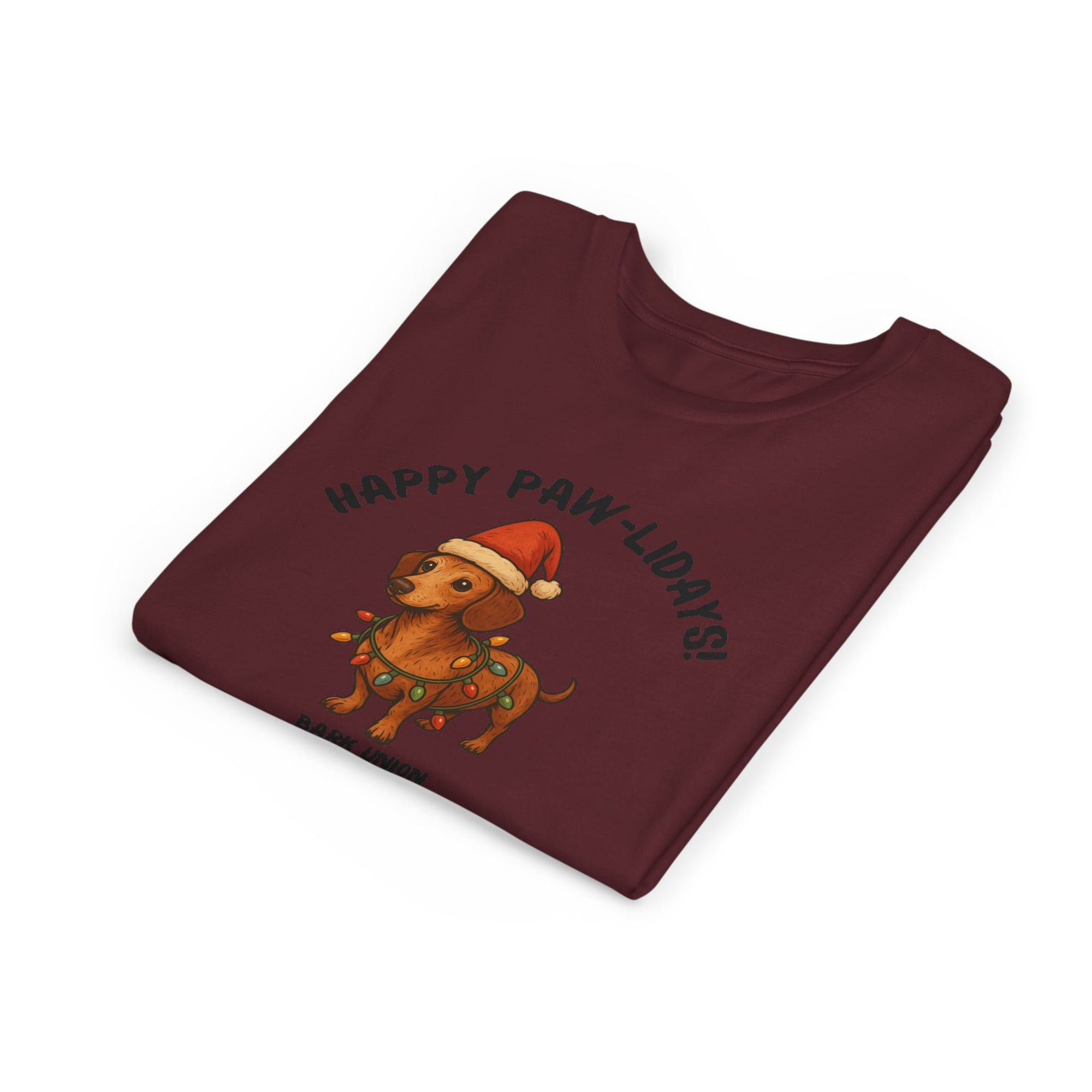 Happy Paw-lidays! Kids Tee