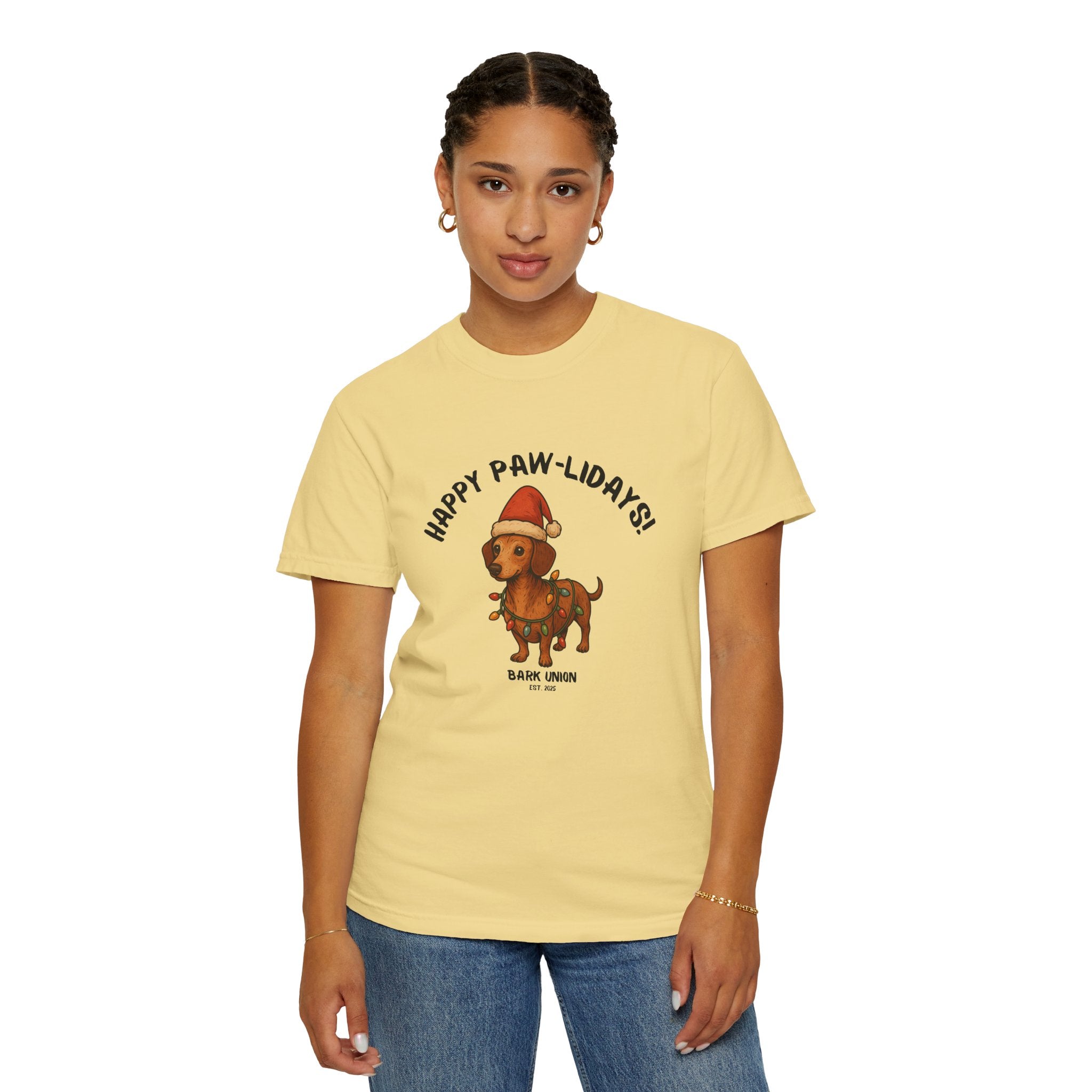 Happy Paw-lidays! Tee