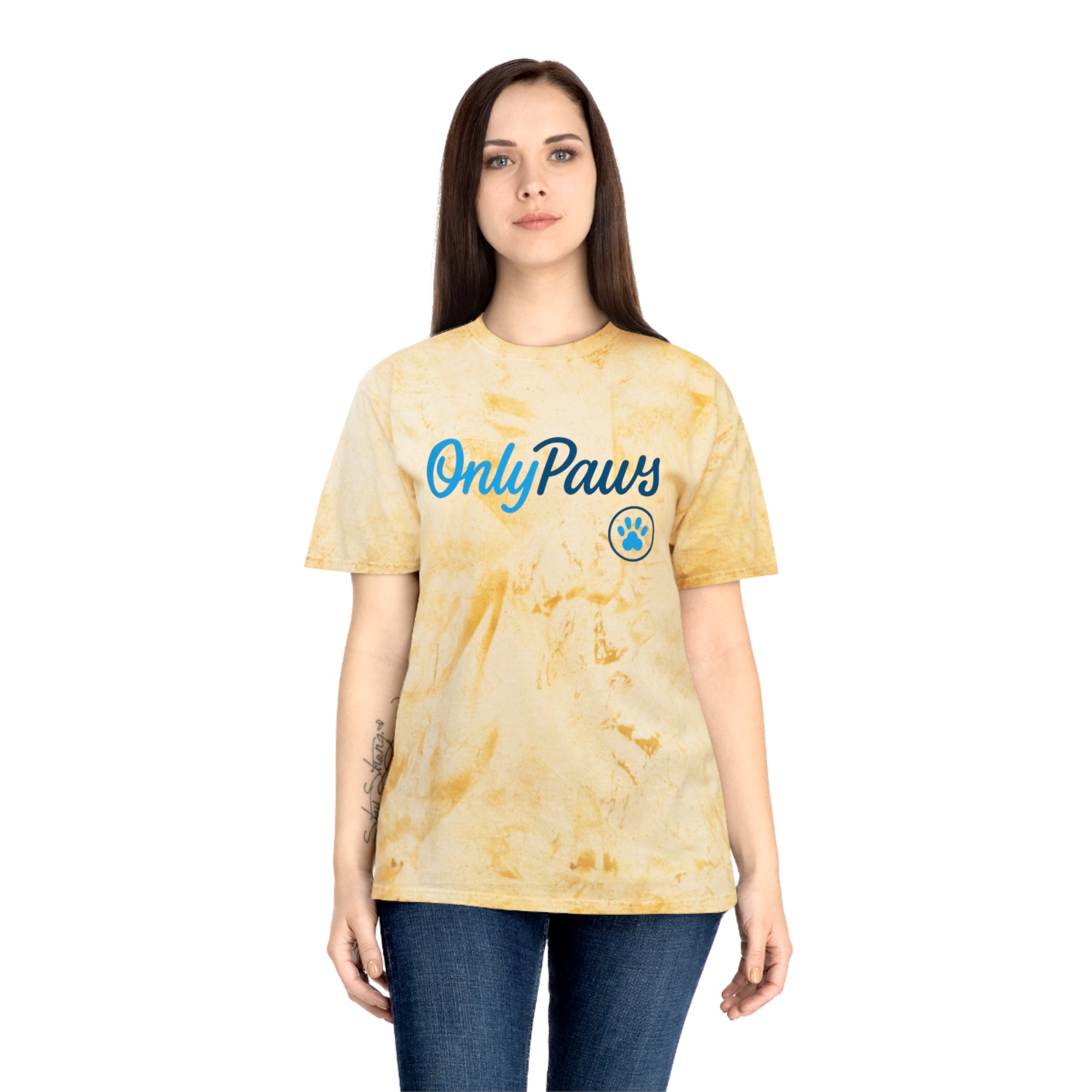 Only Paws Tye-Dye Tee