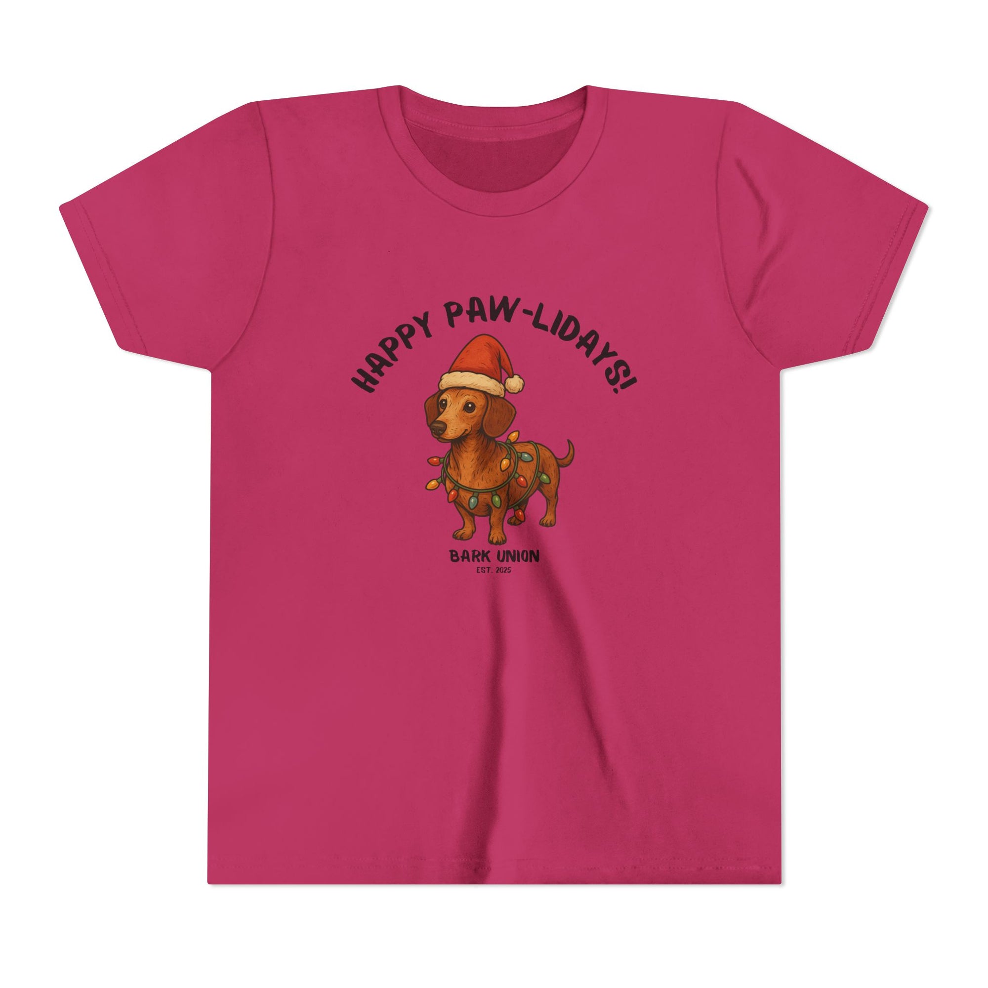 Happy Paw-lidays! Kids Tee
