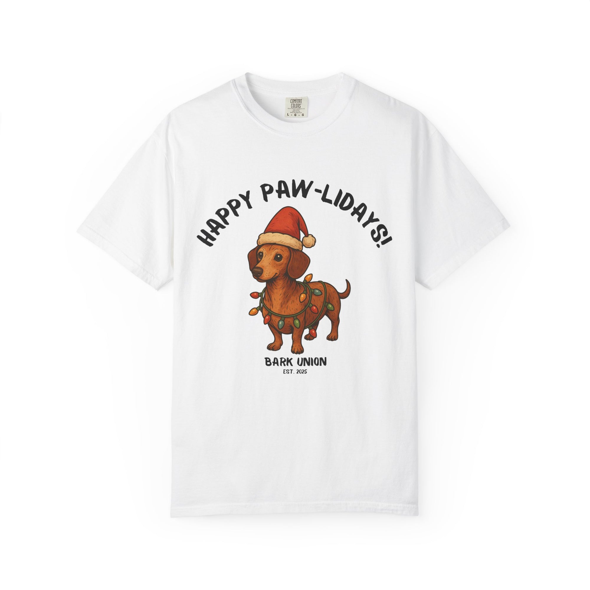 Happy Paw-lidays Tee