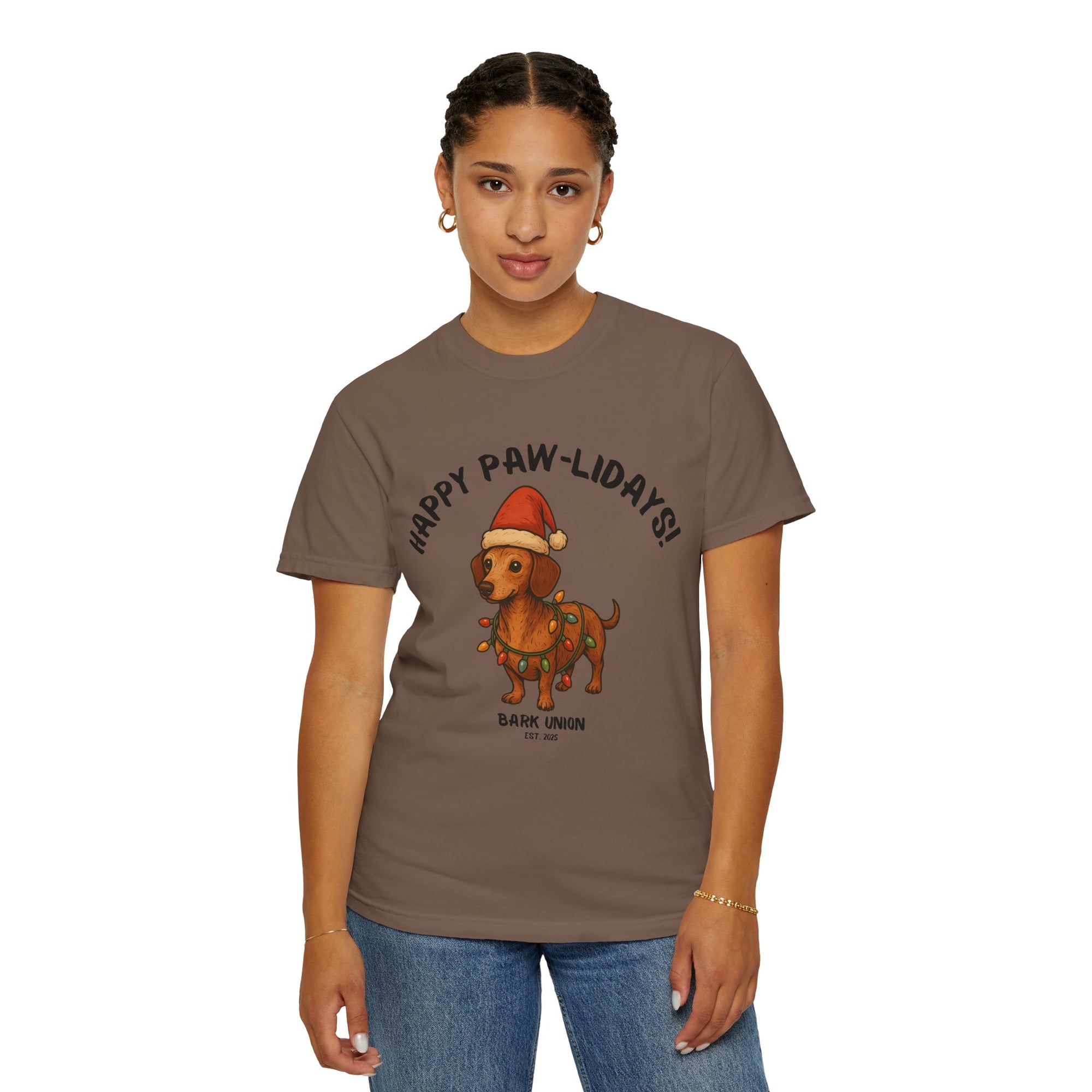 Happy Paw-lidays Tee