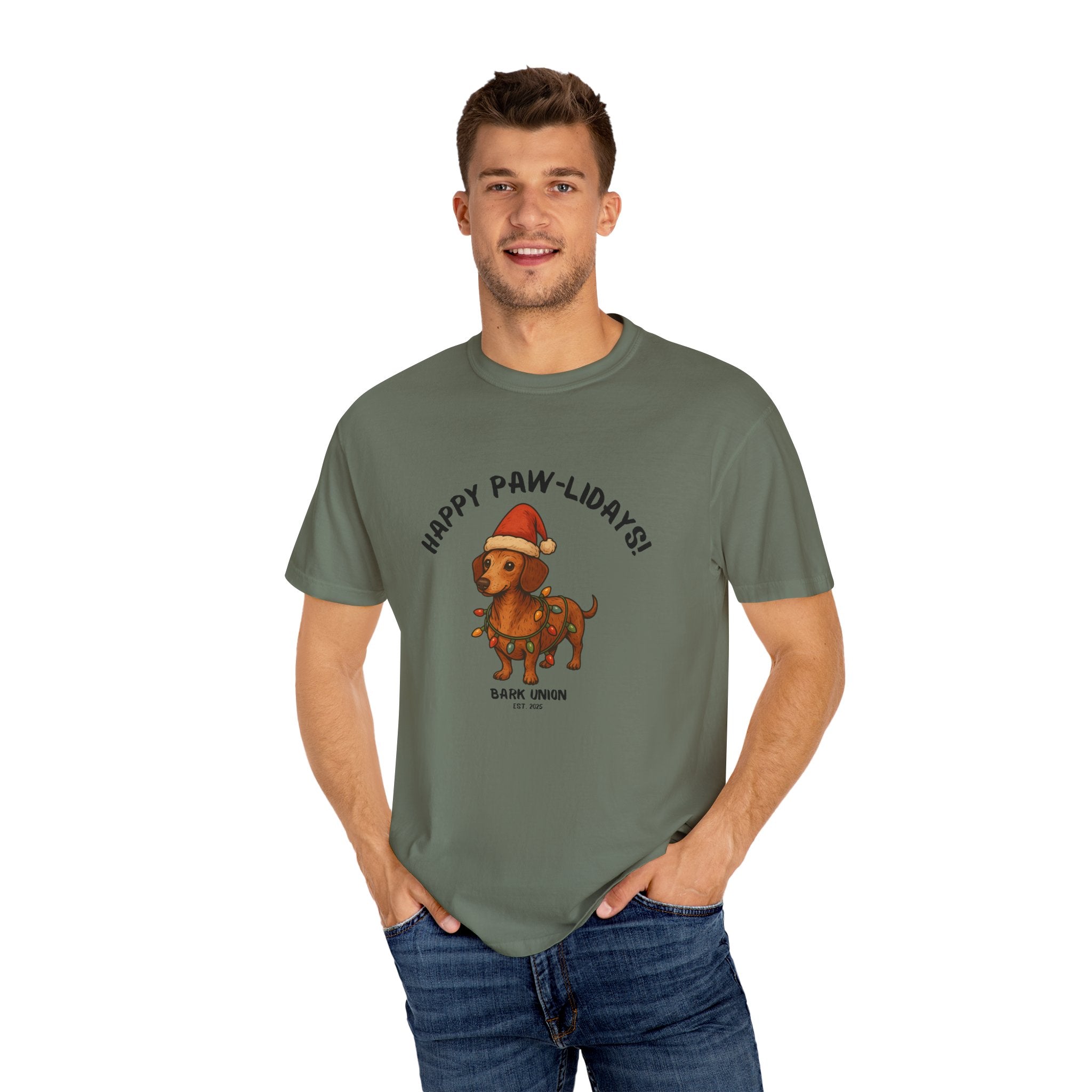 Happy Paw-lidays! Tee