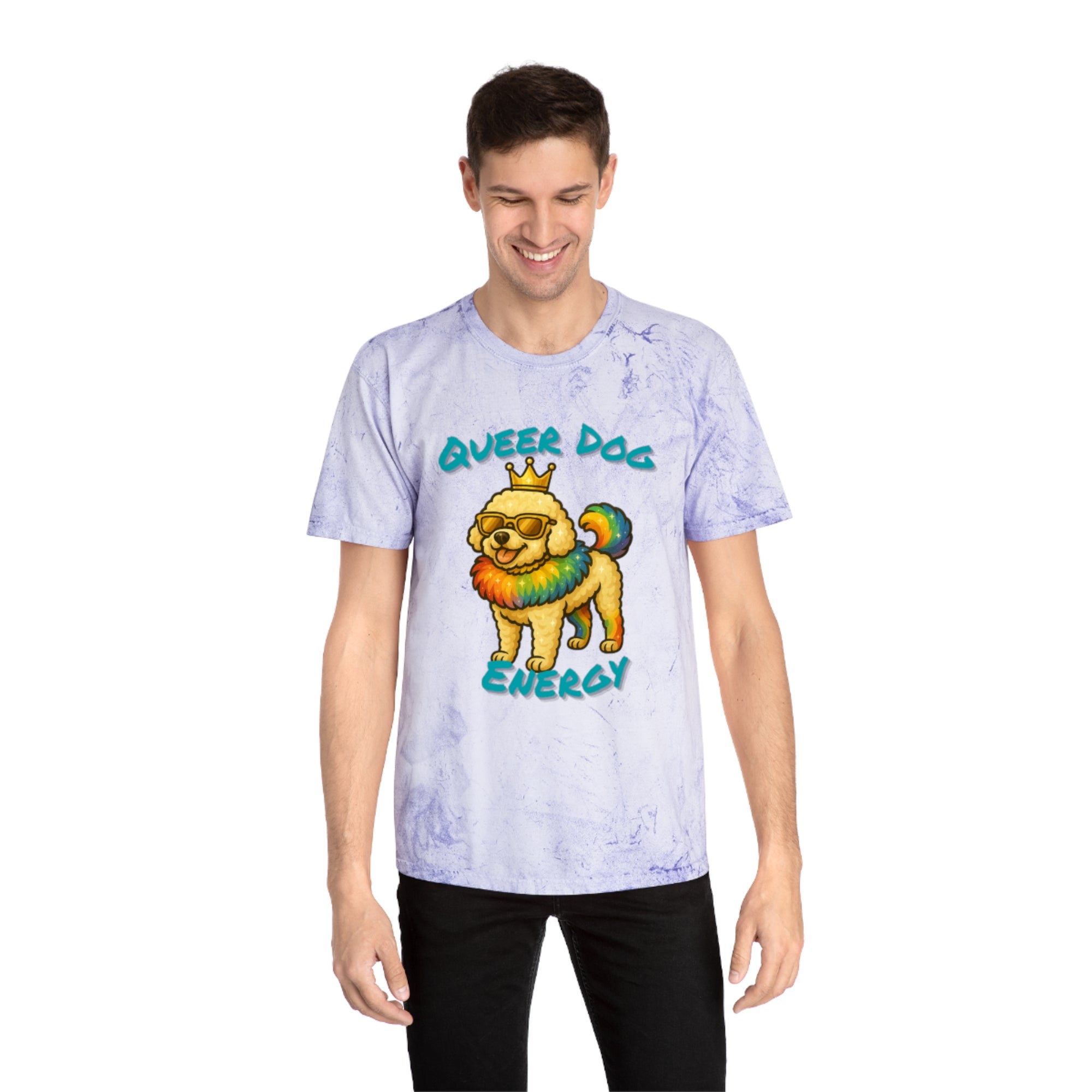 Queer Dog Energy Tye-Dye Tee