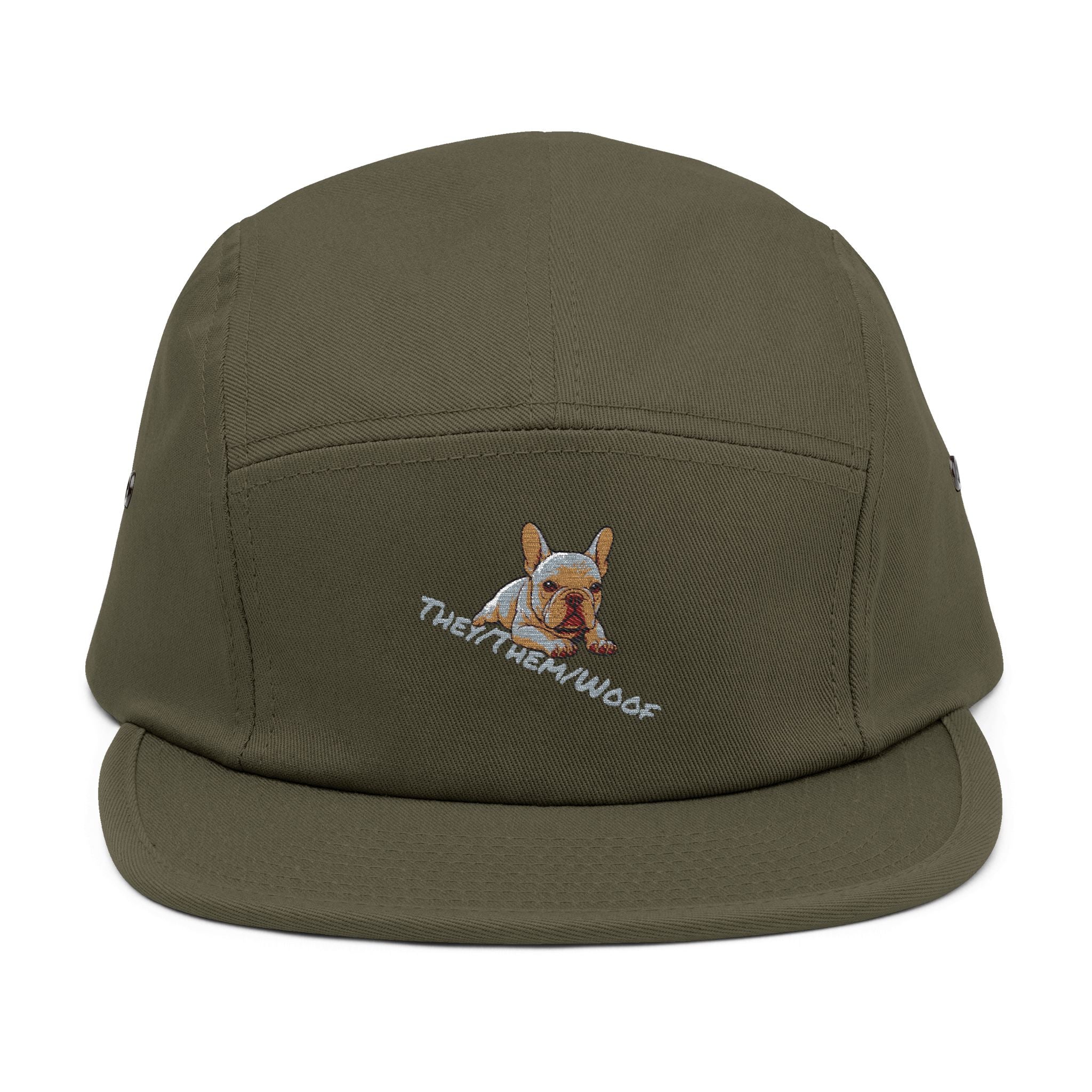 They/Them/Woof 5-Panel Hat