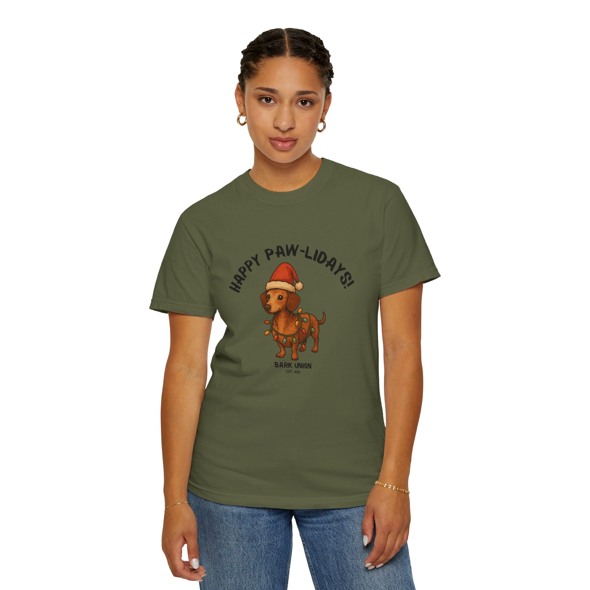 Happy Paw-lidays! Tee