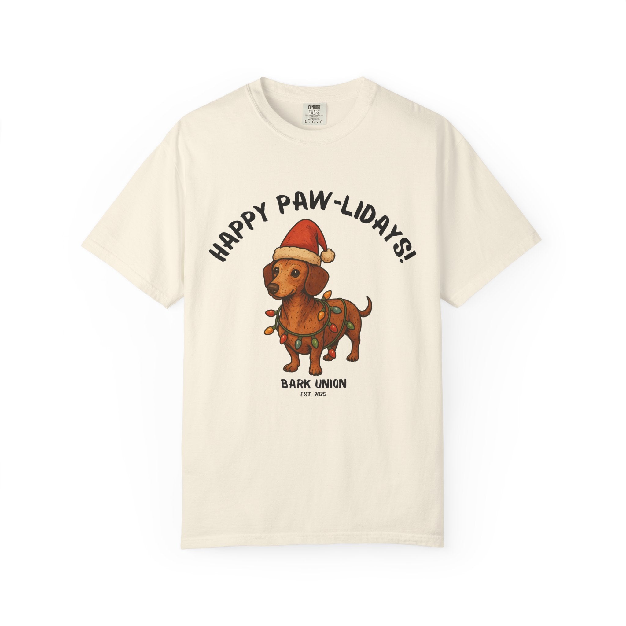 Happy Paw-lidays Tee