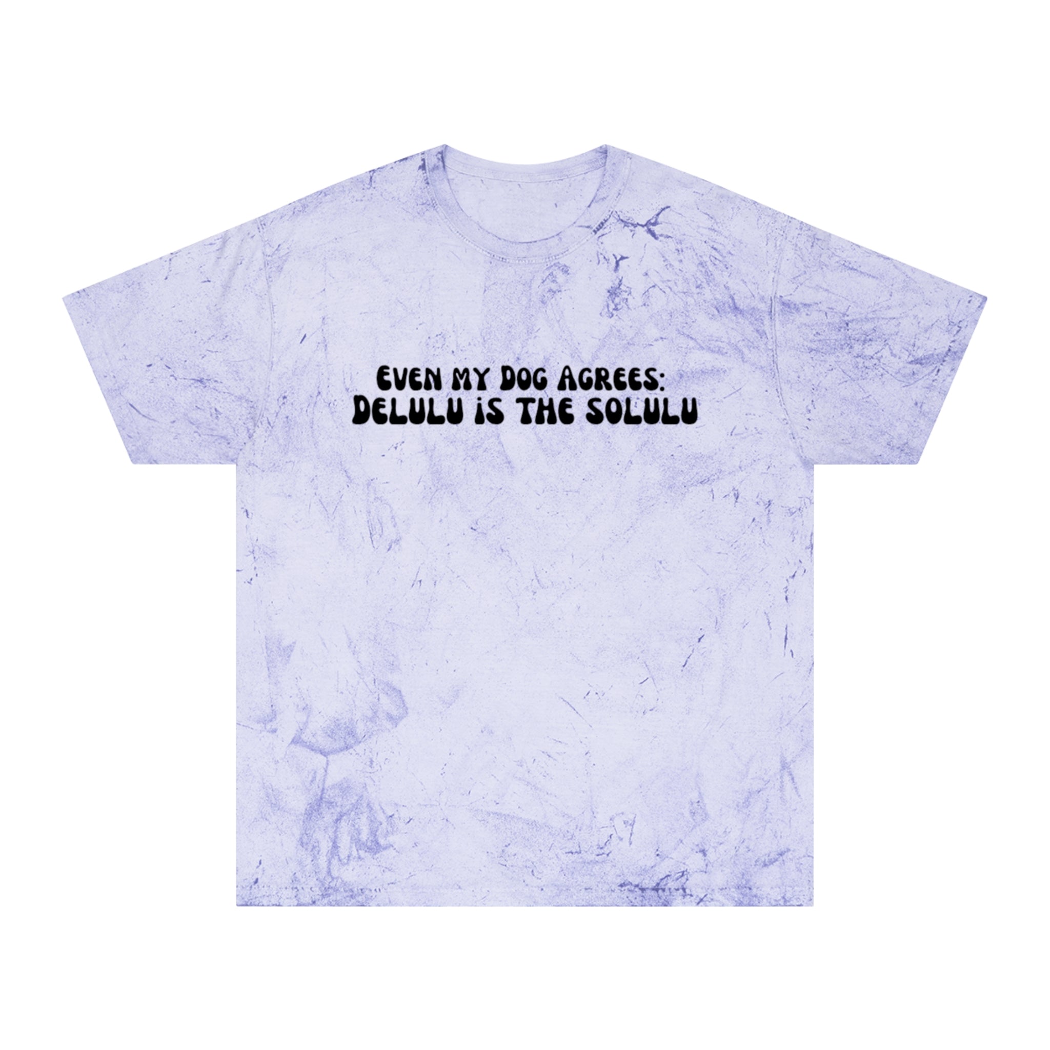 Even My Dog Agrees Tye-Dye Tee