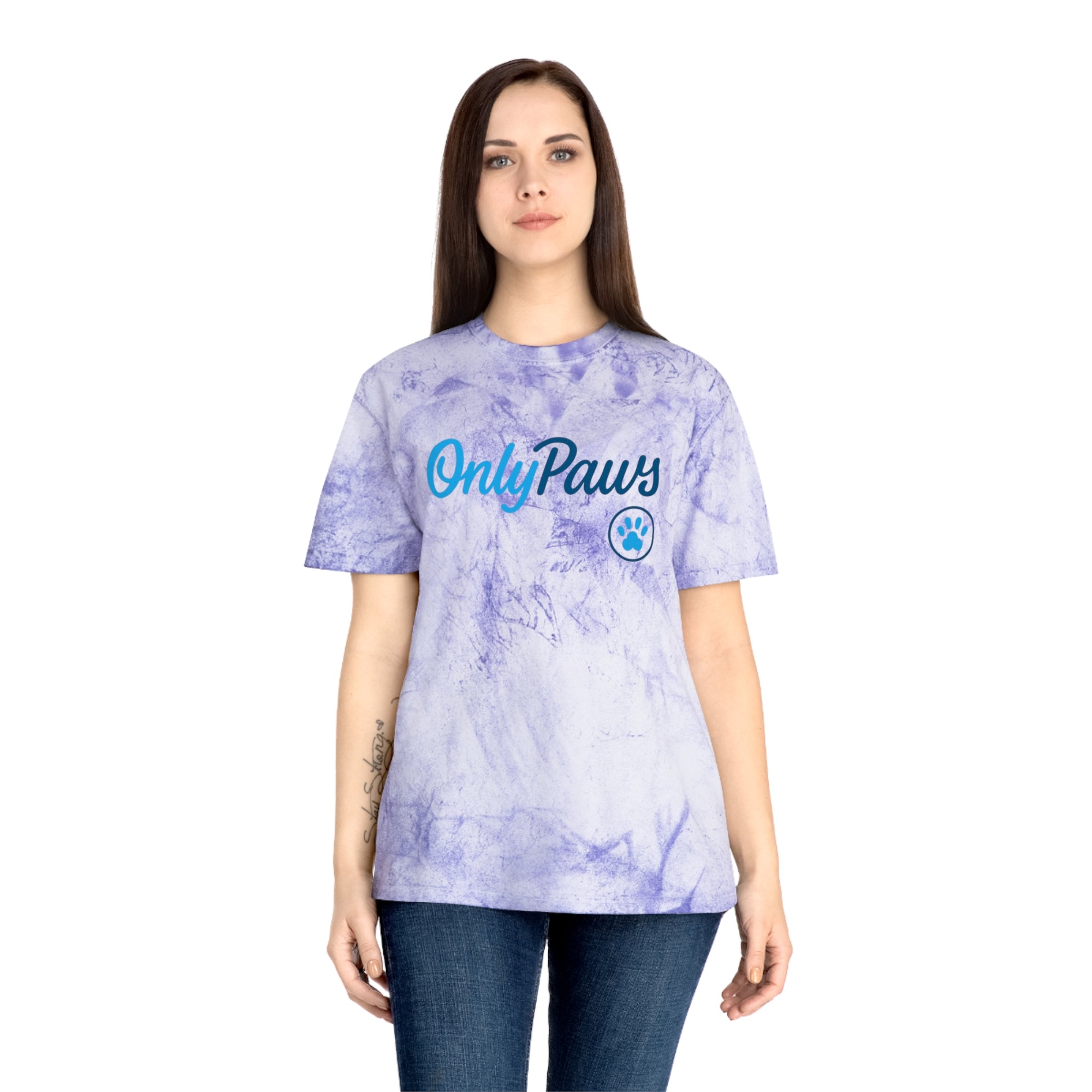 Only Paws Tye-Dye Tee