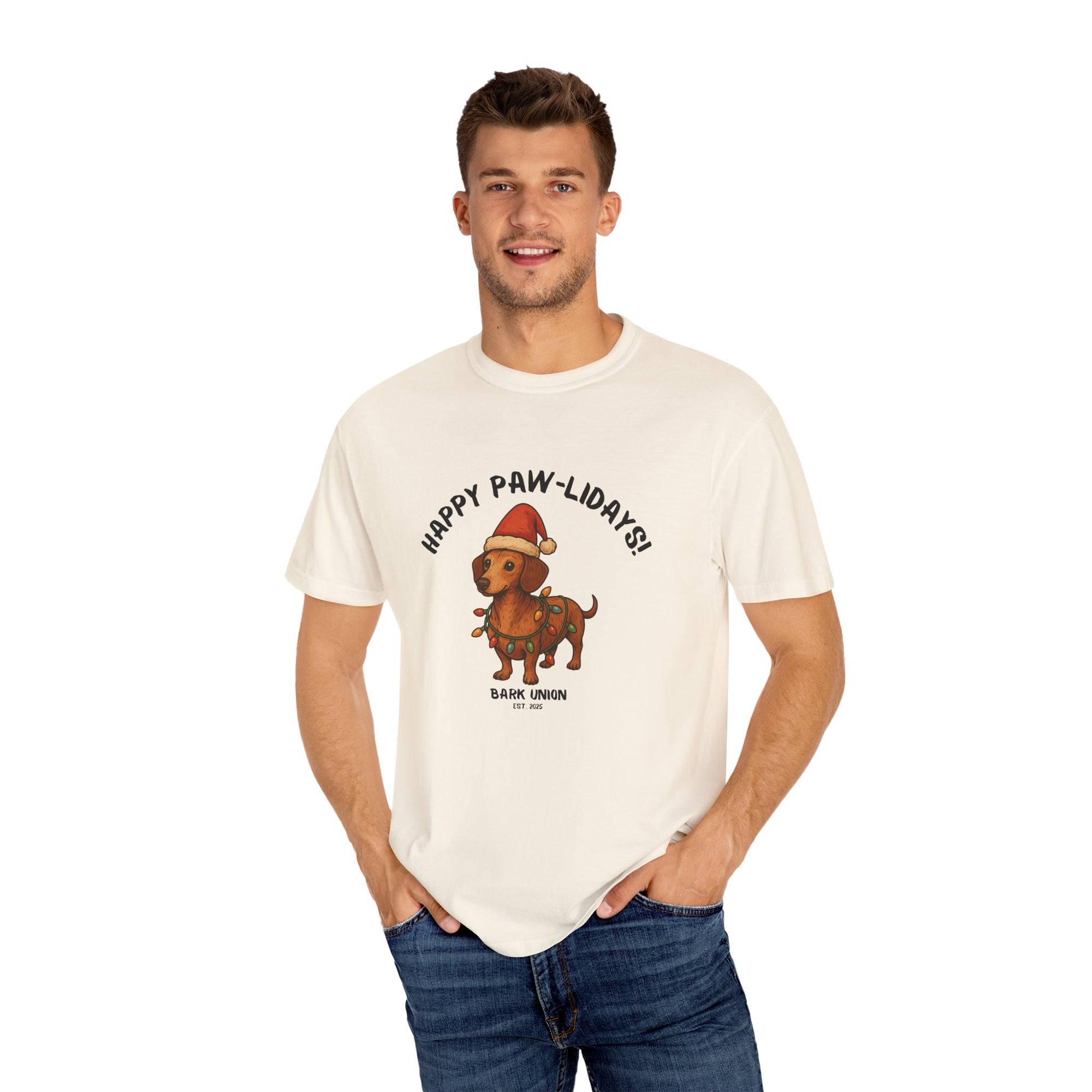 Happy Paw-lidays! Tee