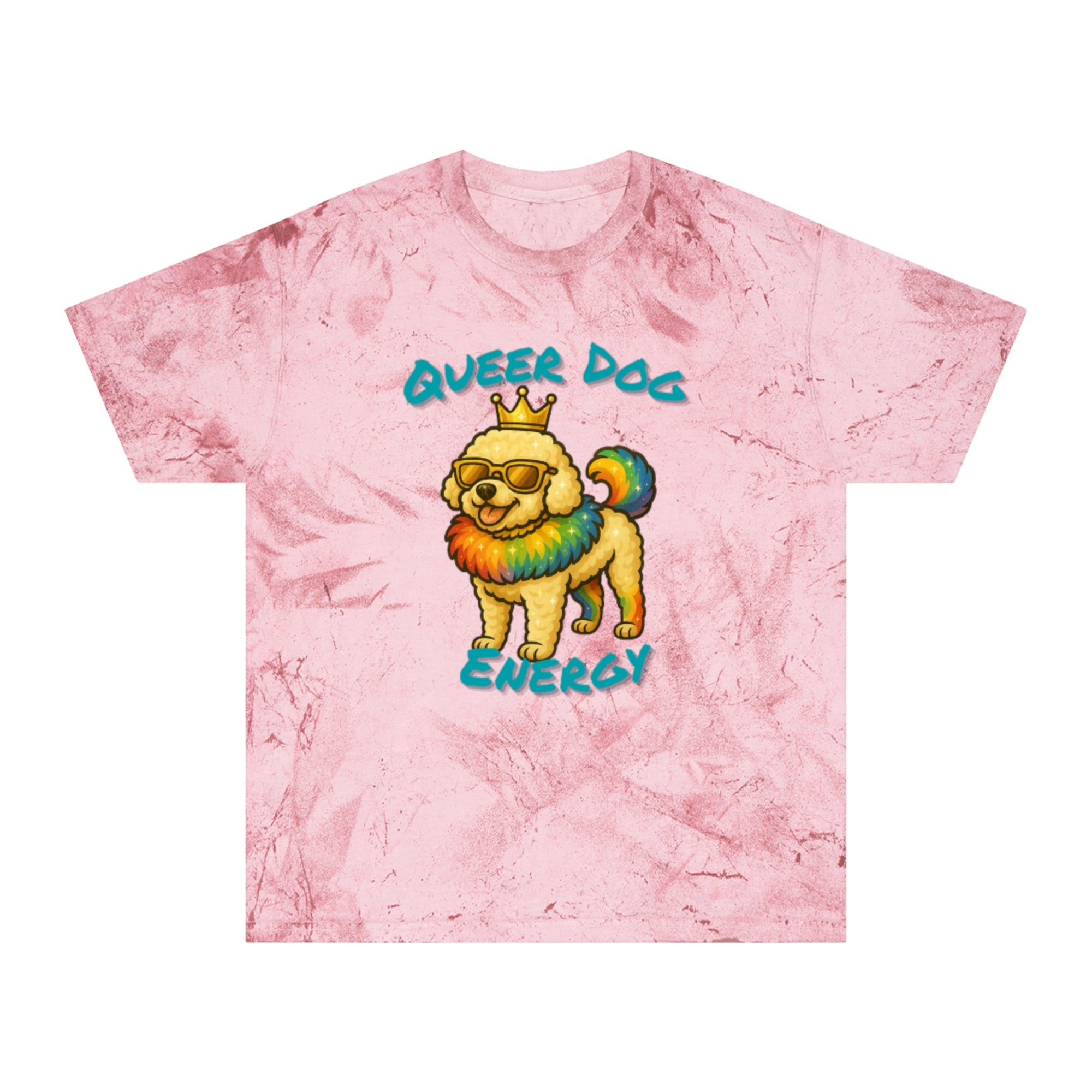 Queer Dog Energy Tye-Dye Tee
