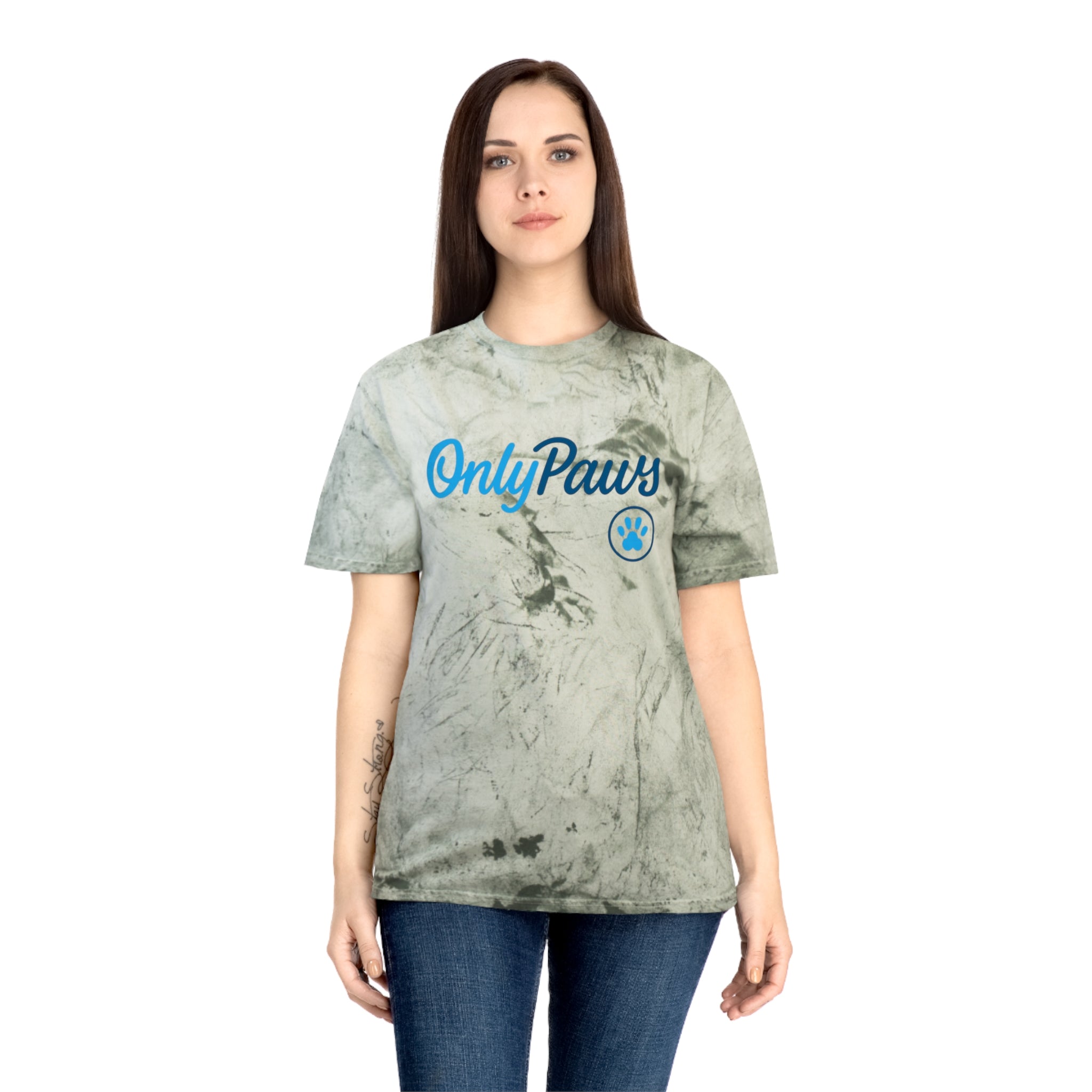 Only Paws Tye-Dye Tee