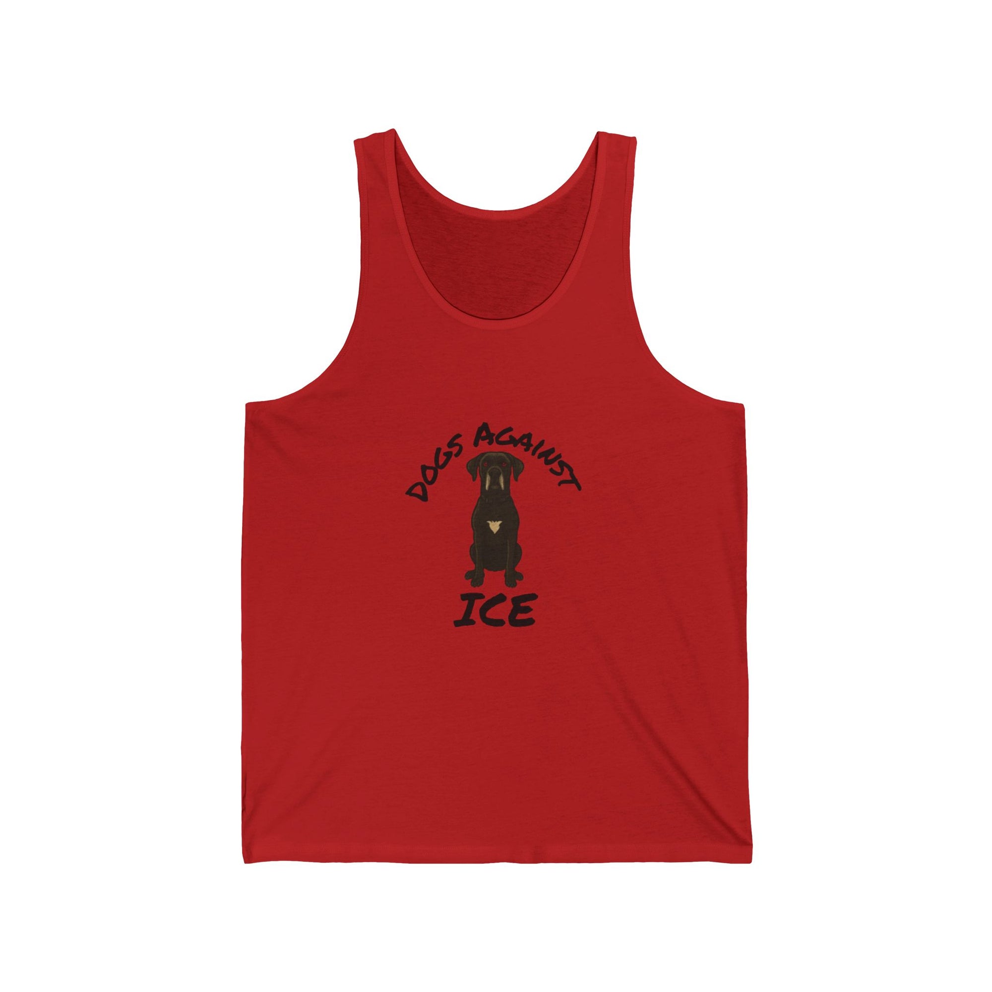 Dog Against ICE Tank