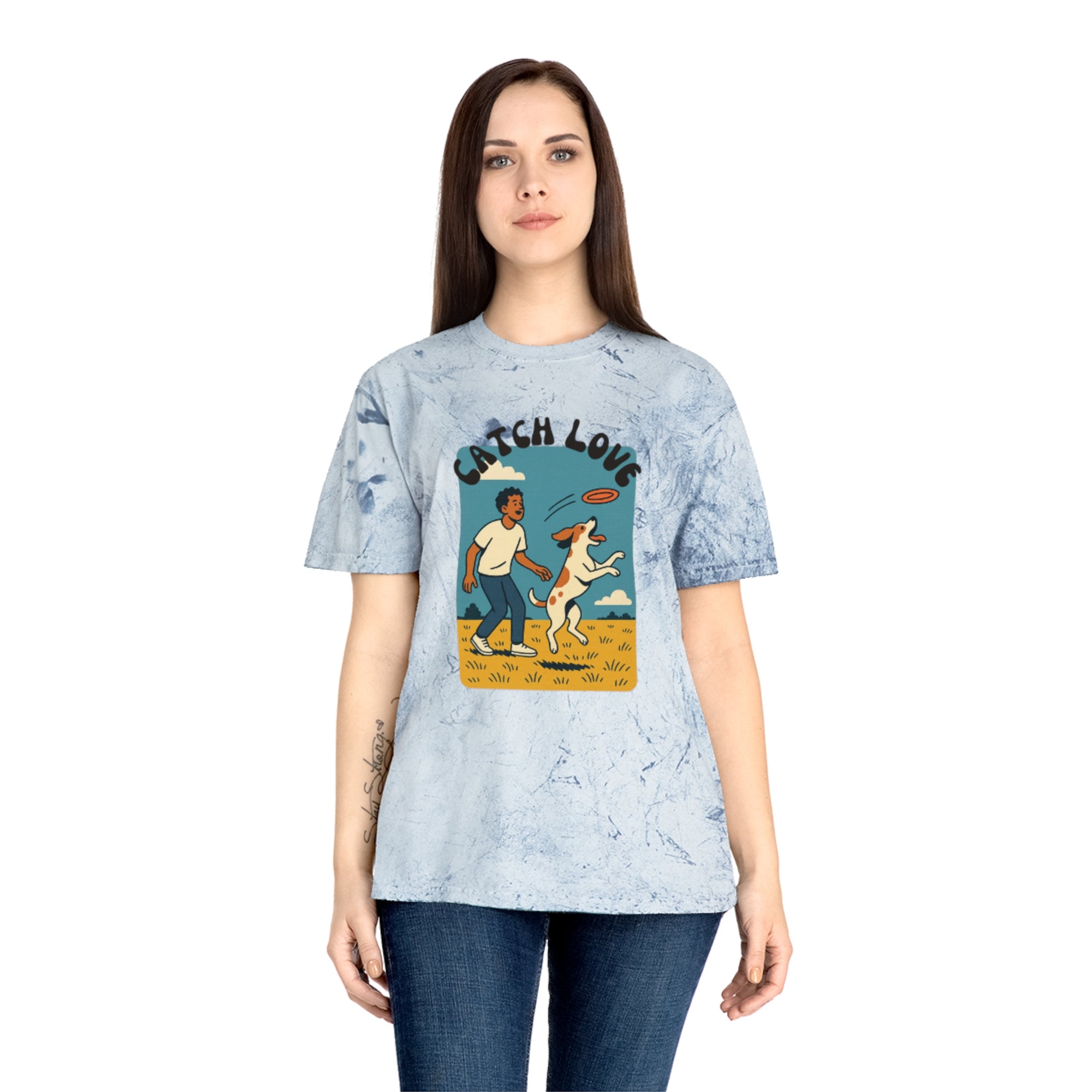 Catch Love Tye-Dye Tee
