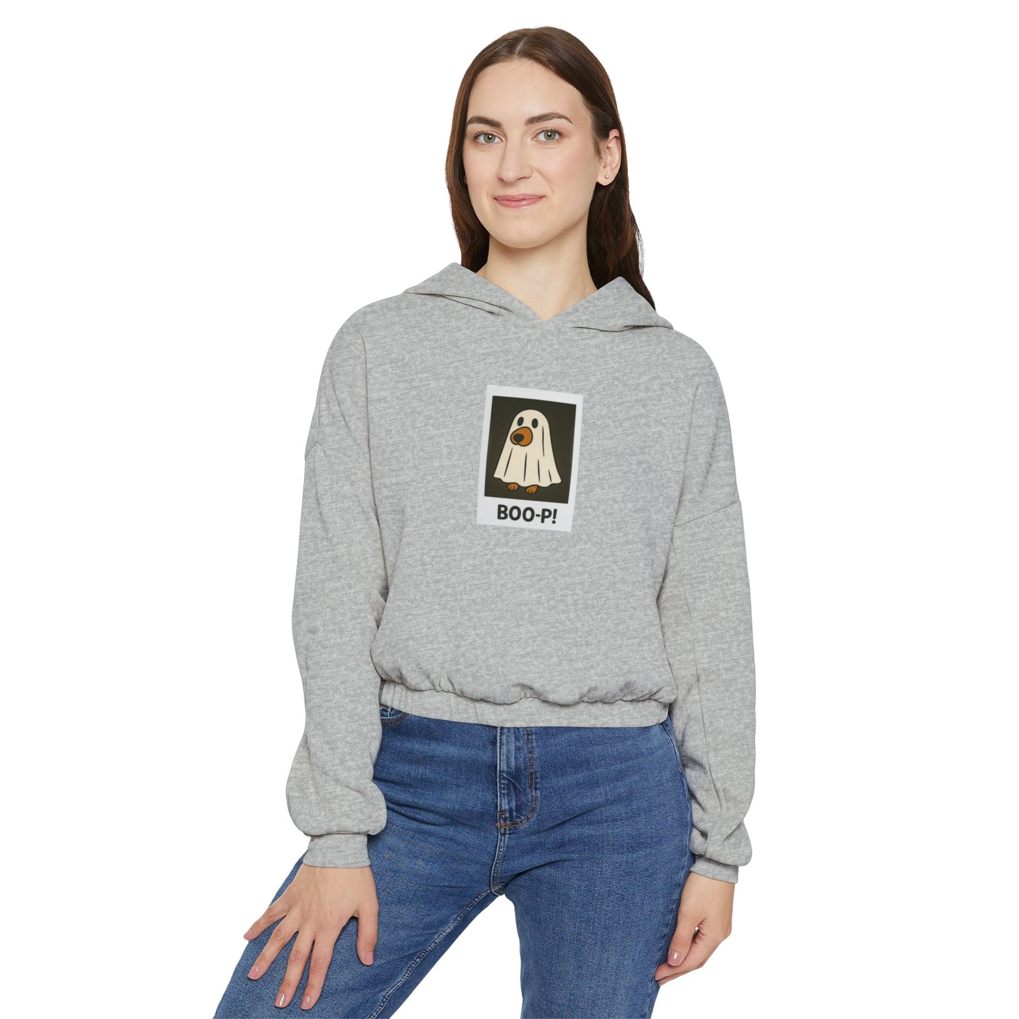 Boo-P! Crop Hoodie
