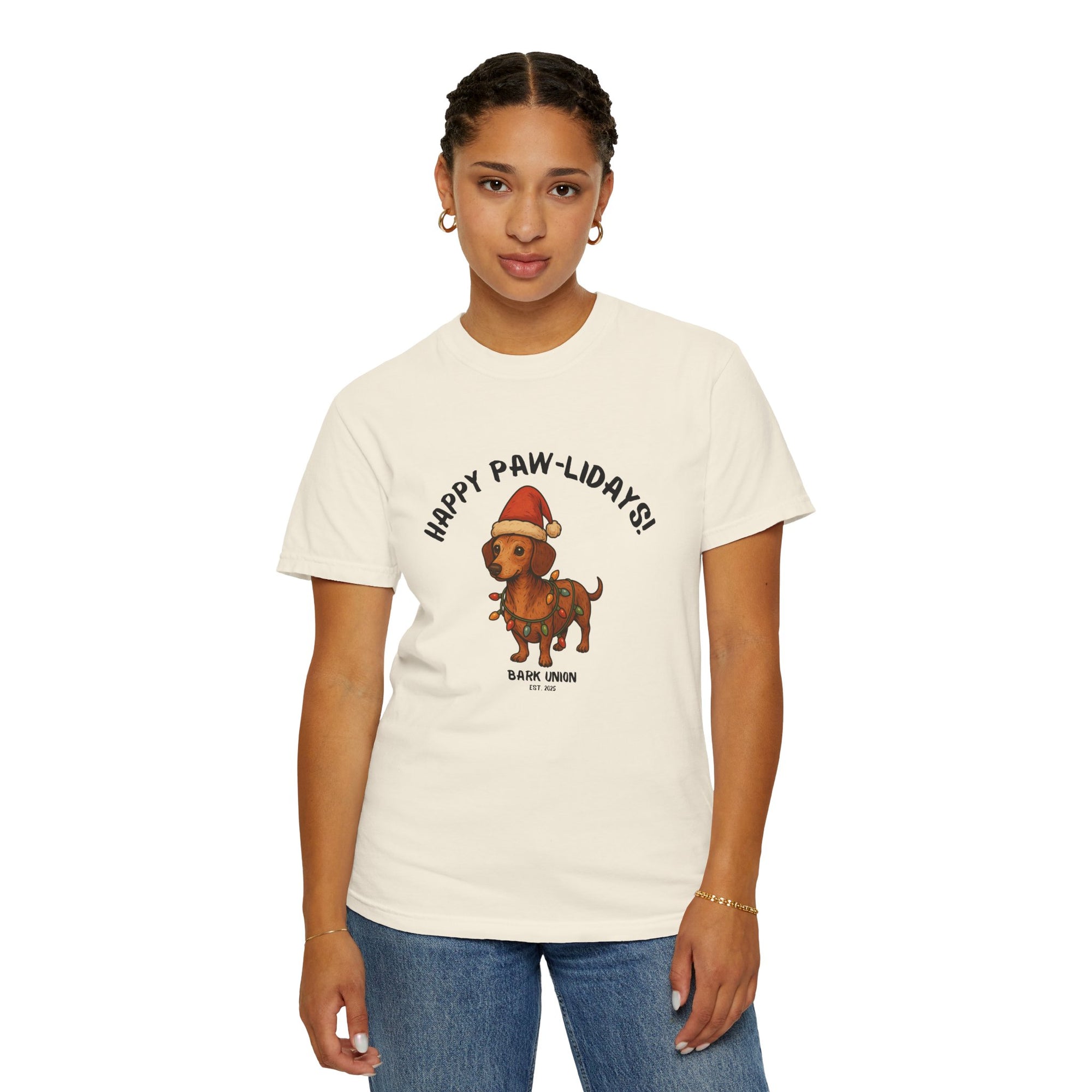 Happy Paw-lidays! Tee