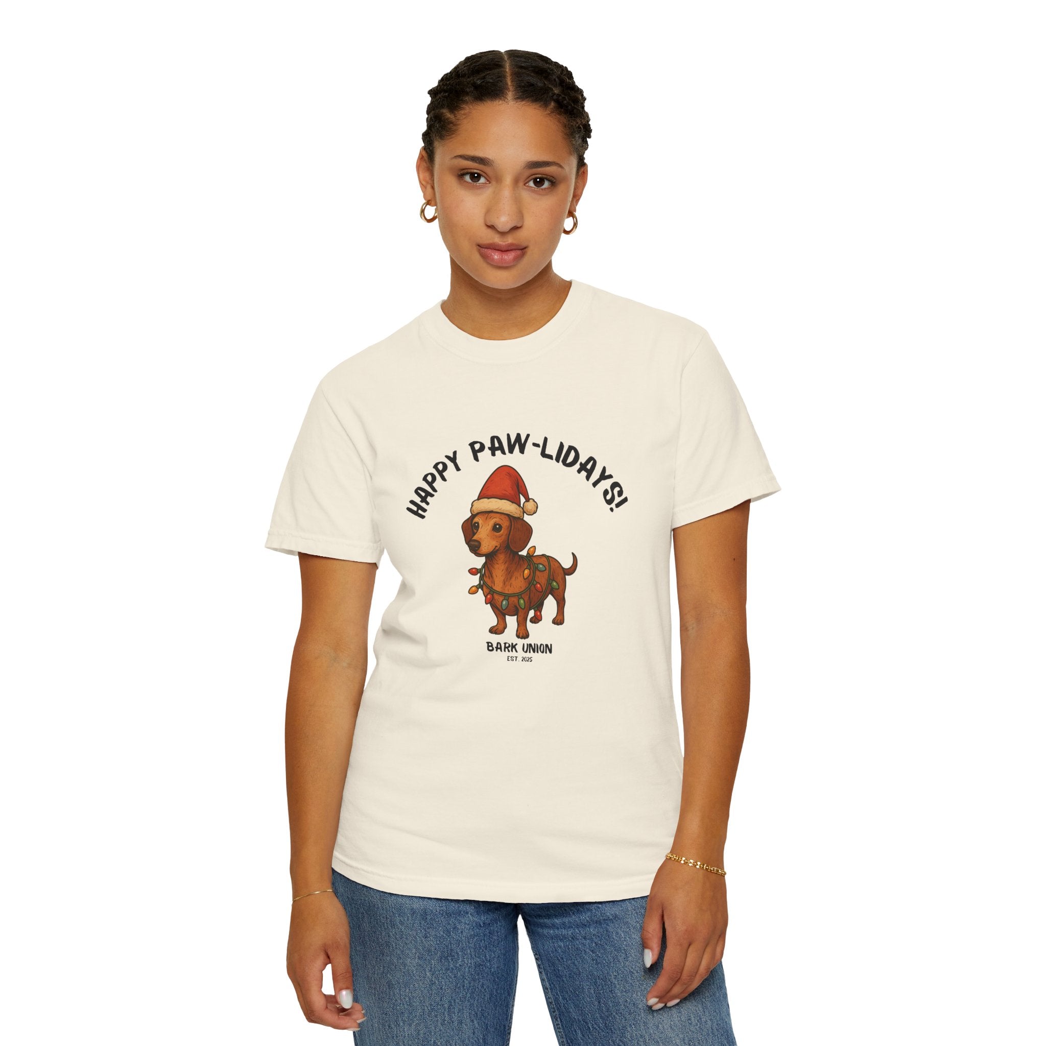 Happy Paw-lidays! Tee
