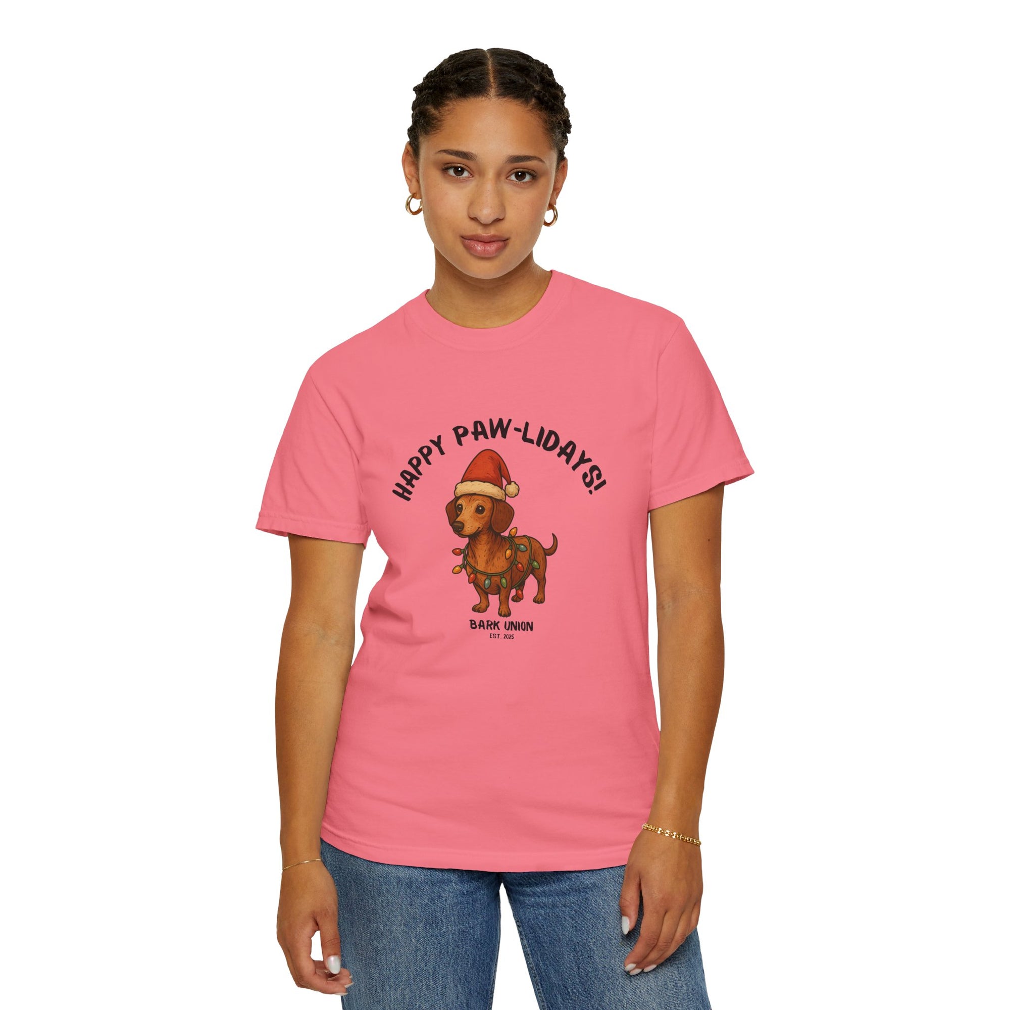 Happy Paw-lidays! Tee