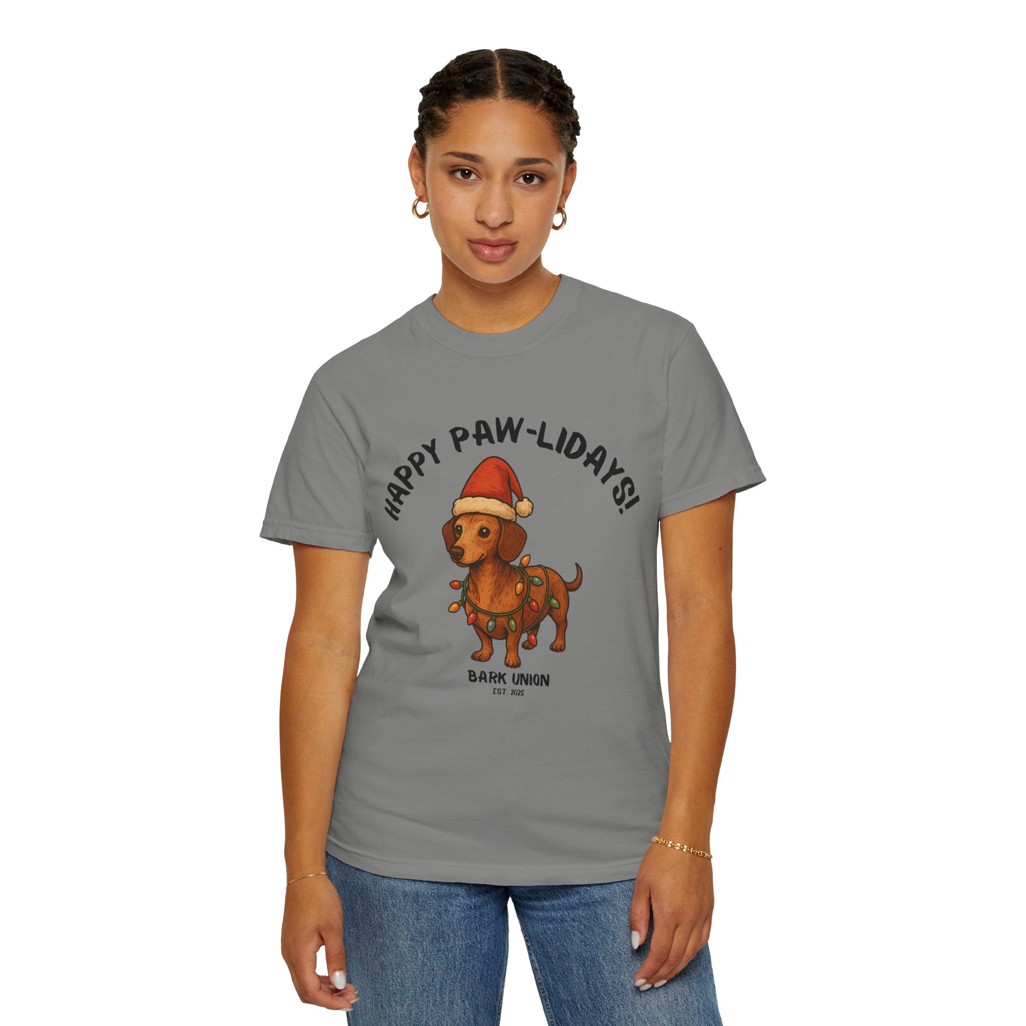 Happy Paw-lidays Tee