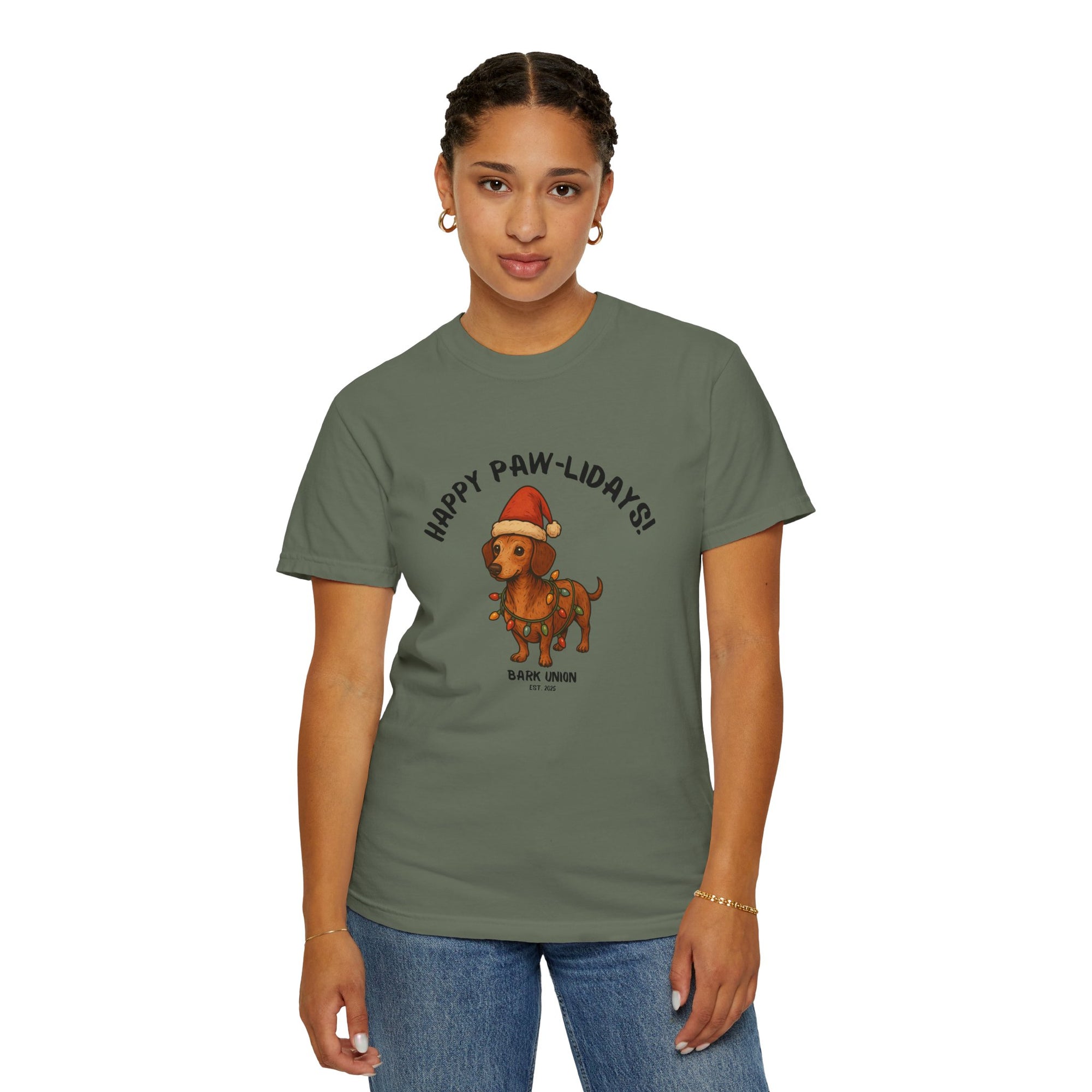 Happy Paw-lidays! Tee