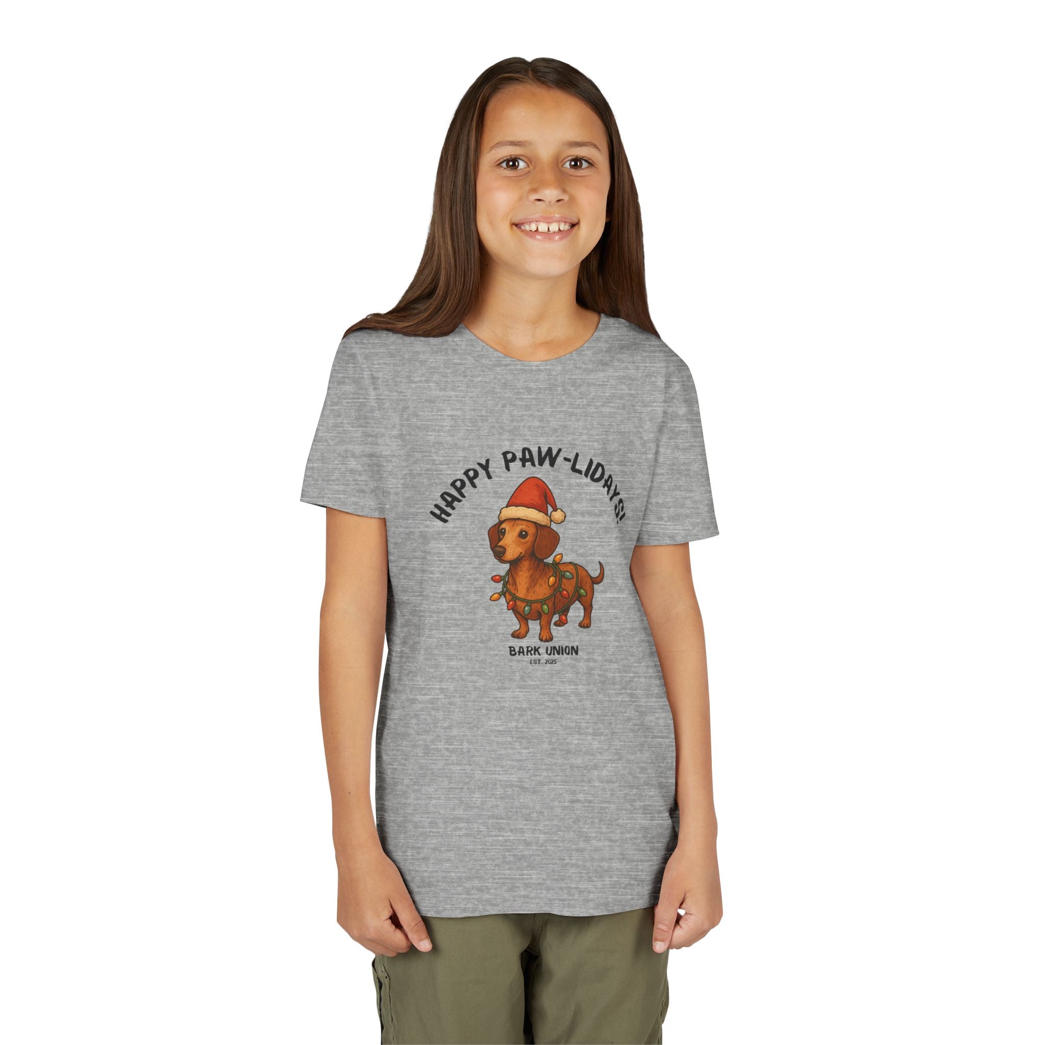 Happy Paw-lidays! Kids Tee