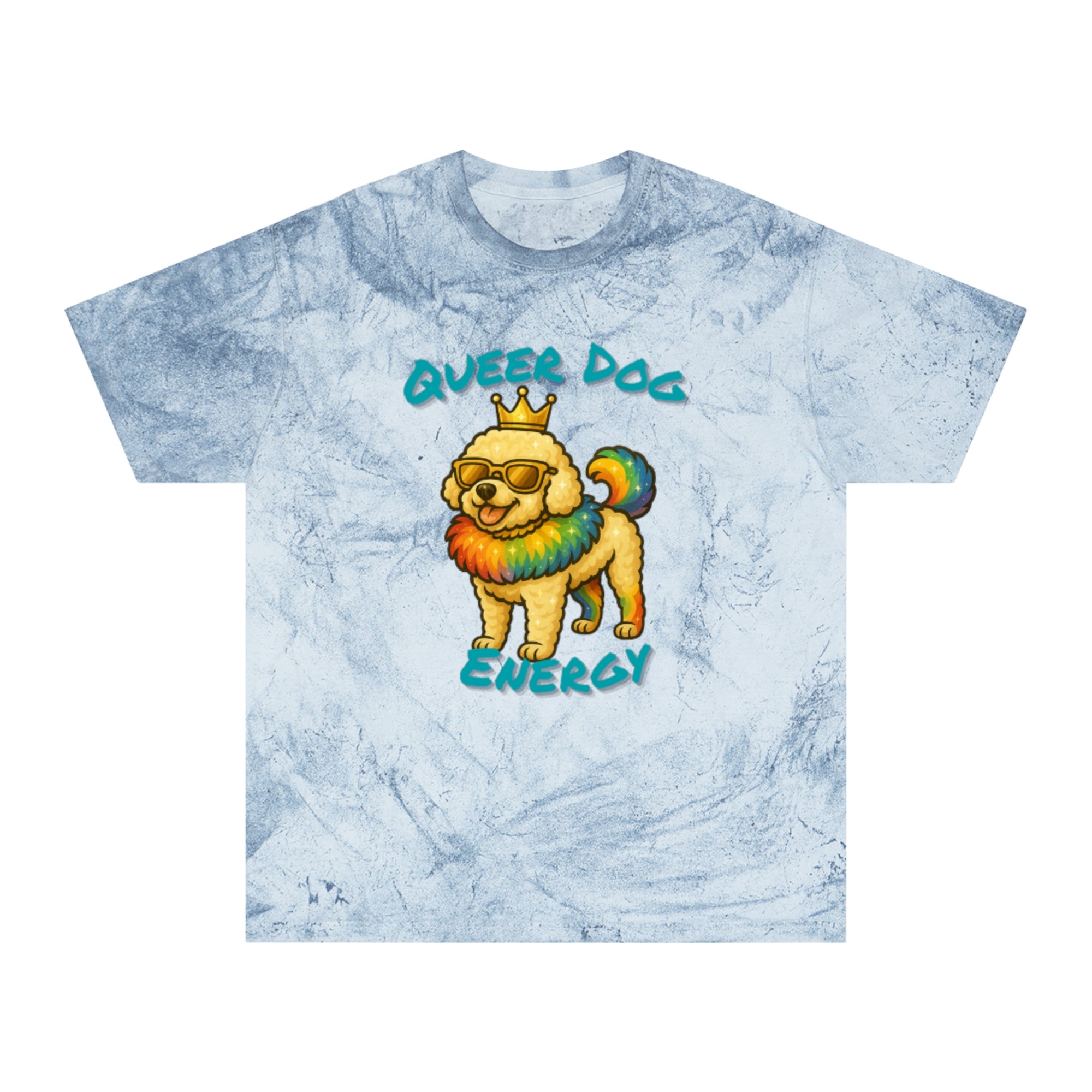 Queer Dog Energy Tye-Dye Tee