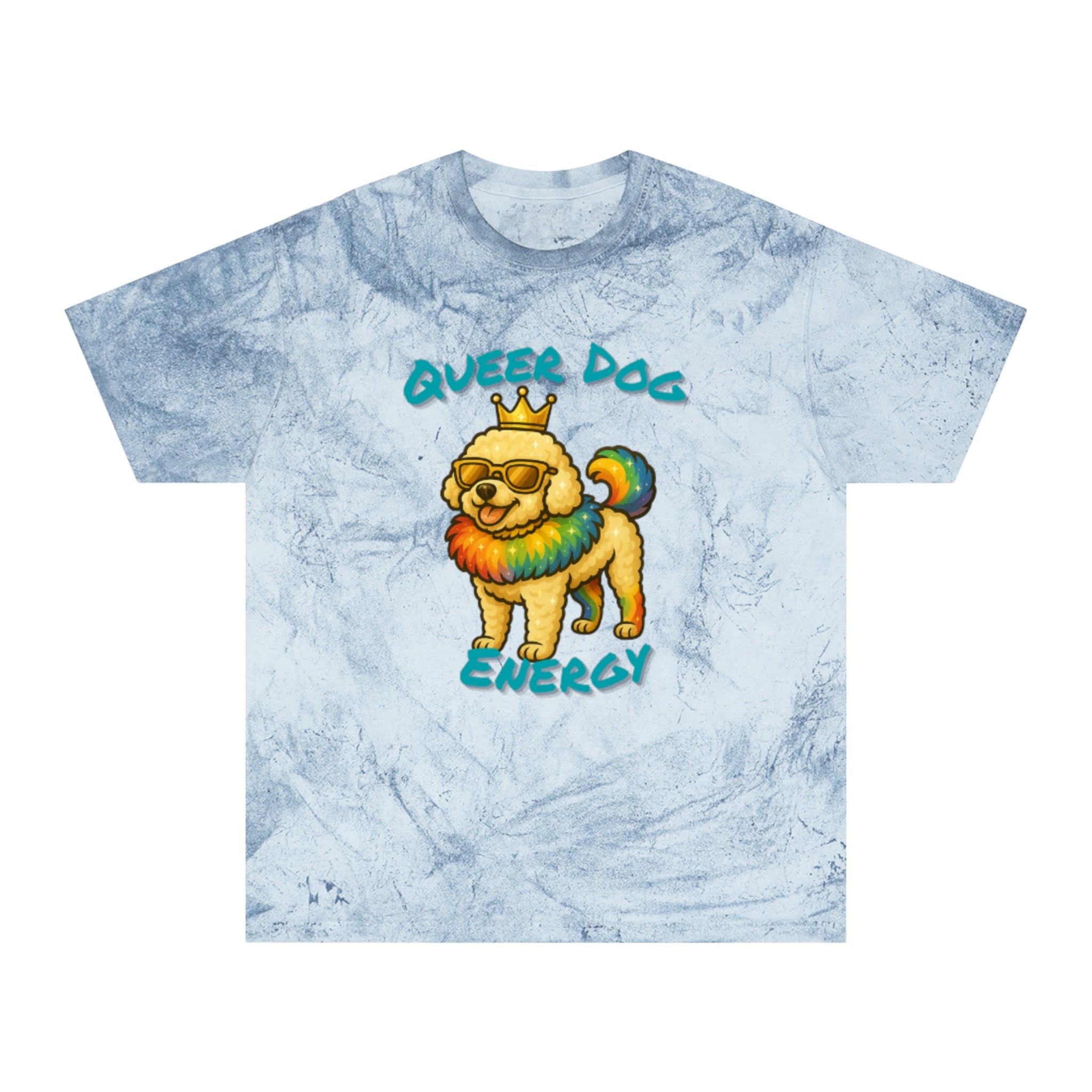 Queer Dog Energy Tye-Dye Tee