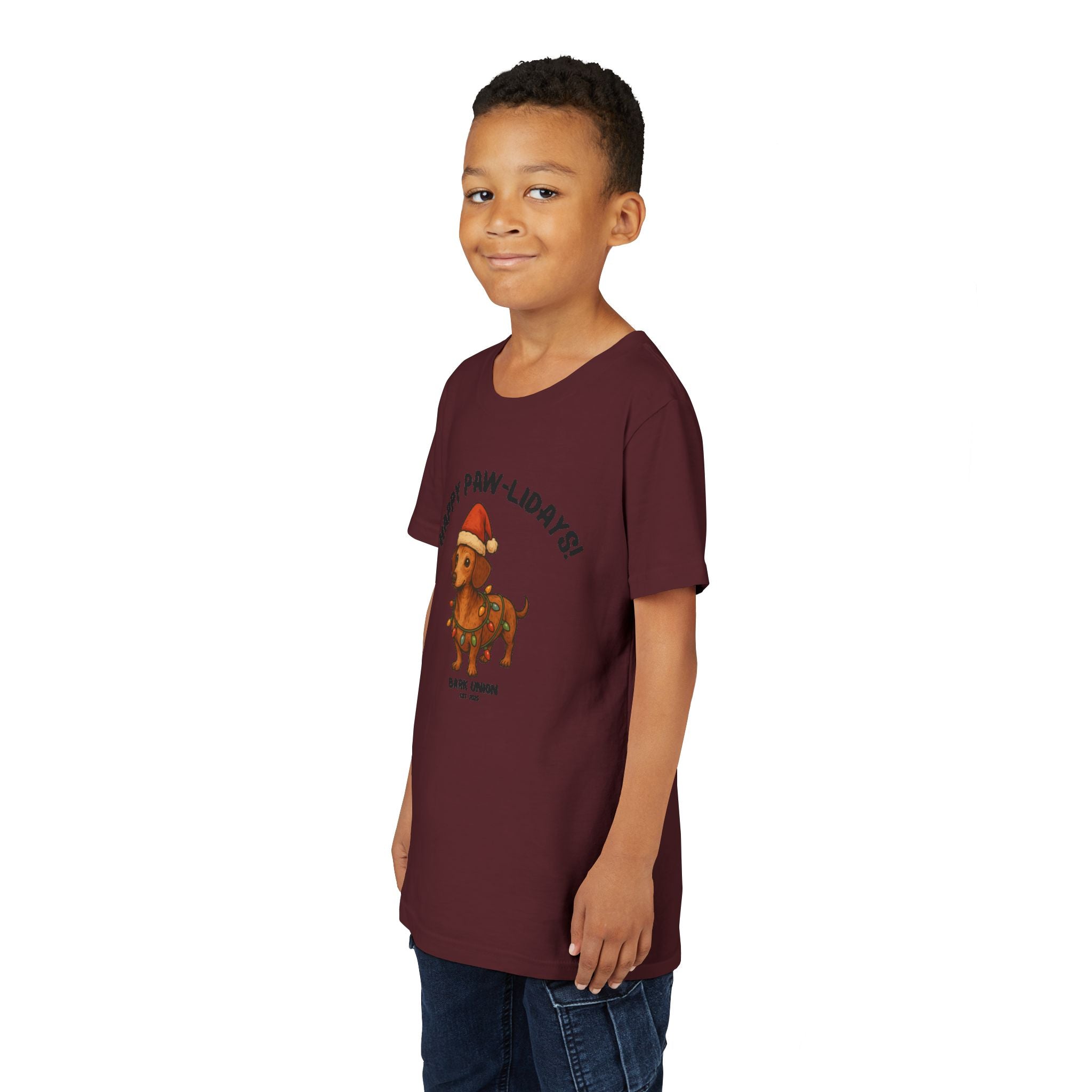 Happy Paw-lidays! Kids Tee