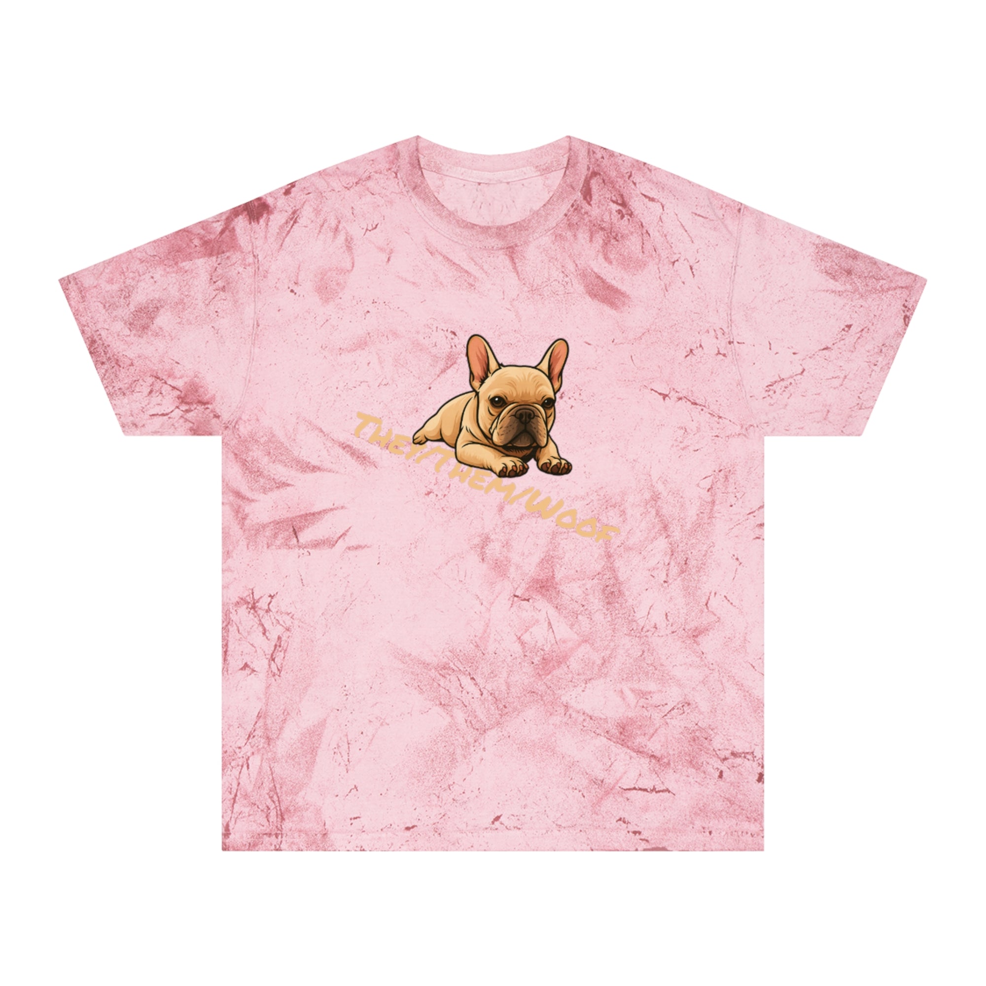 They/Them/Woof Tye-Dye Tee