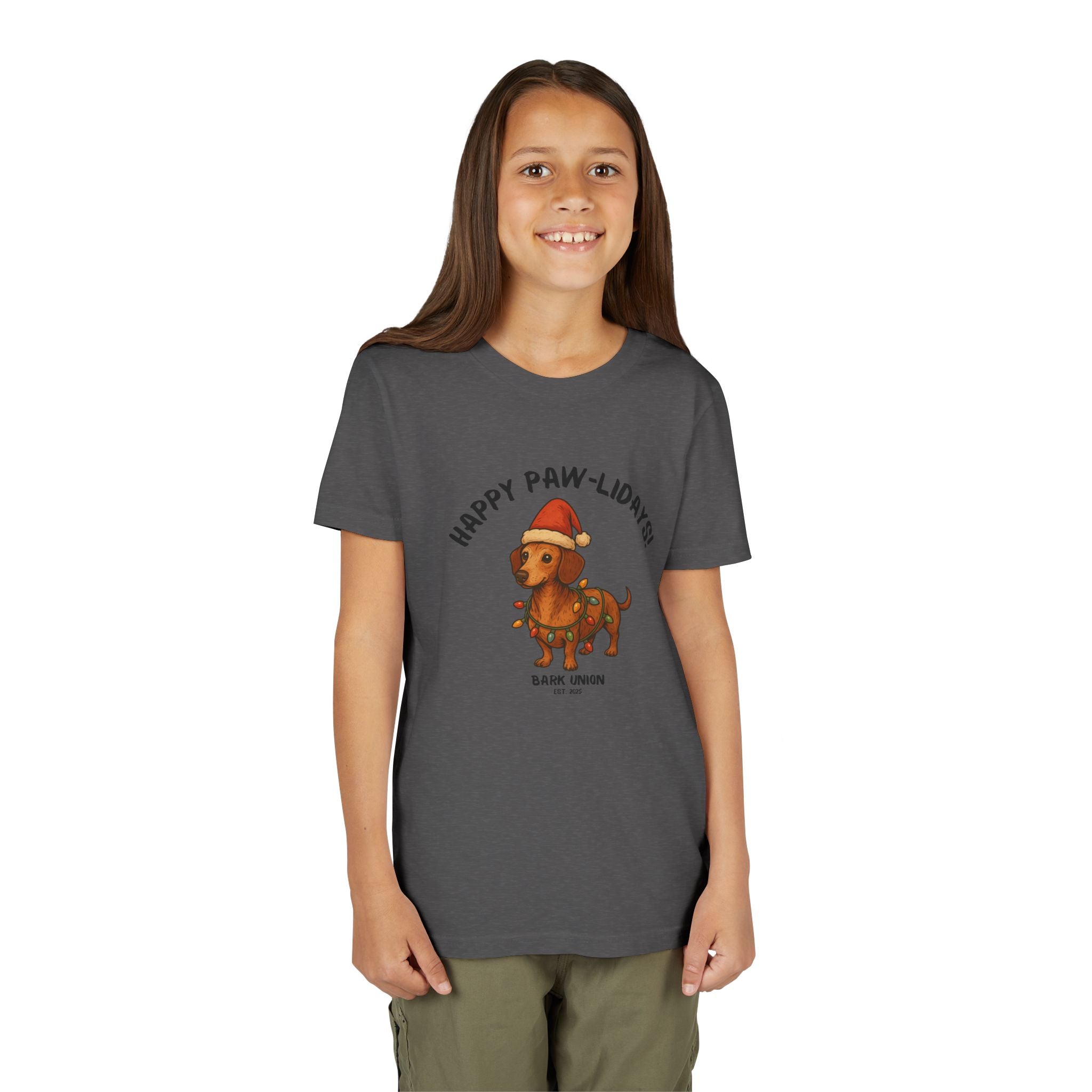 Happy Paw-lidays! Kids Tee