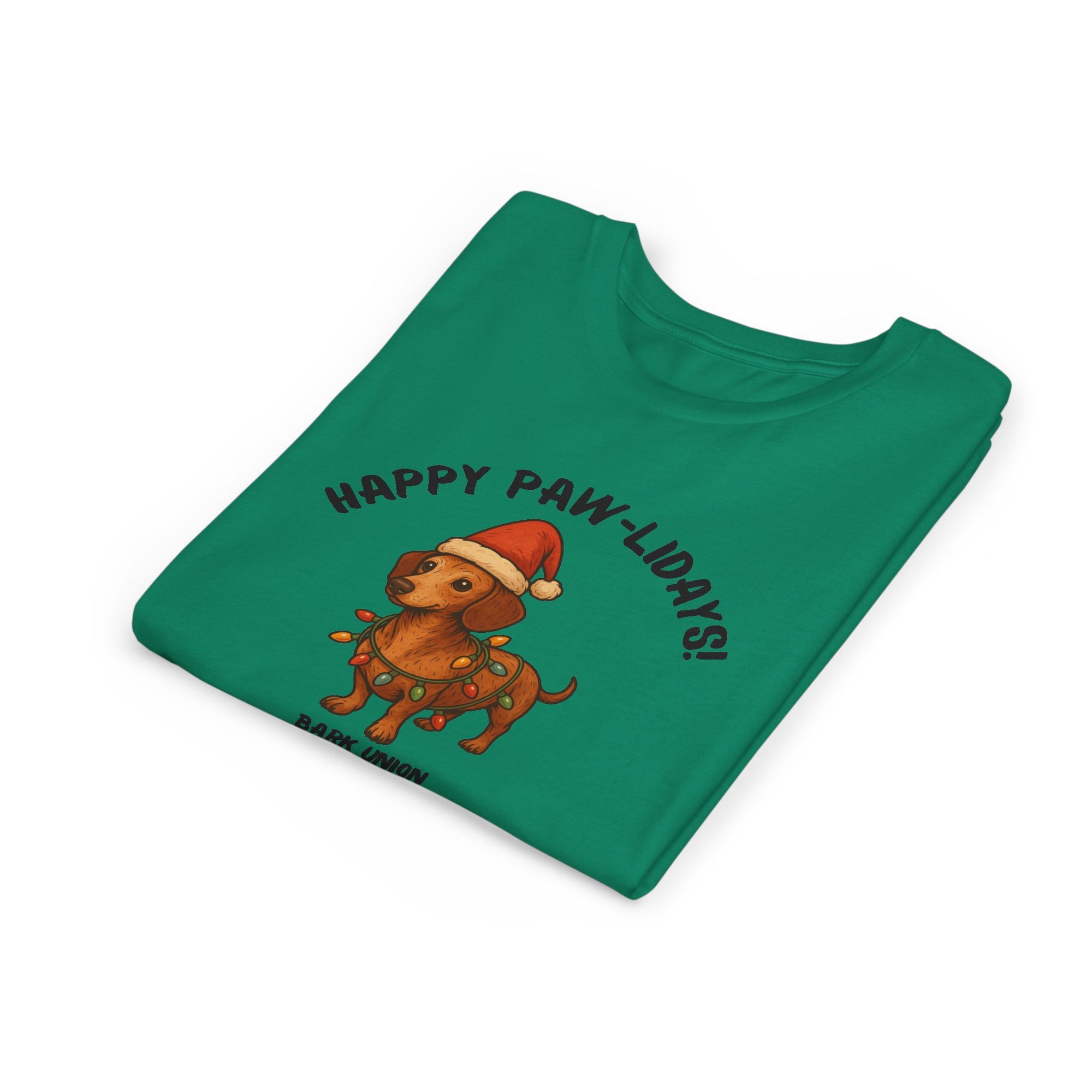 Happy Paw-lidays! Kids Tee