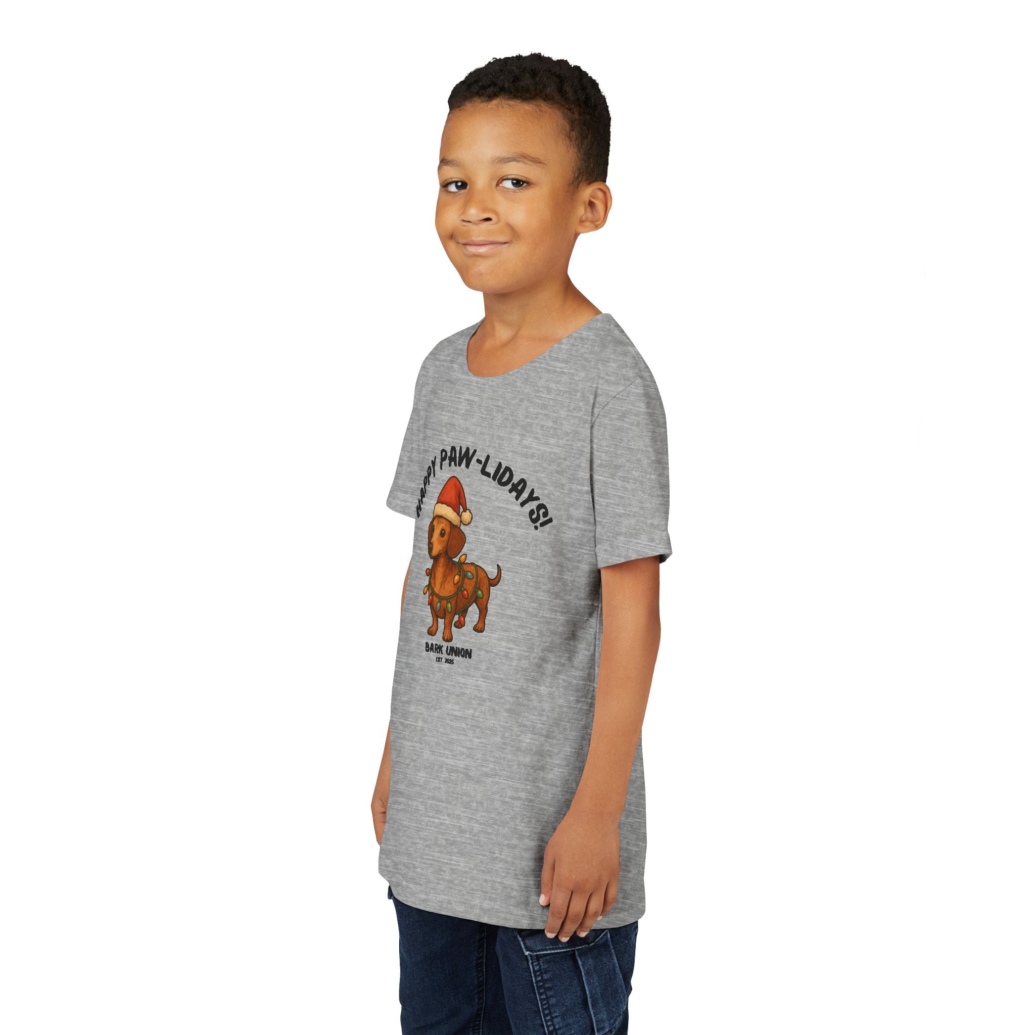 Happy Paw-lidays! Kids Tee
