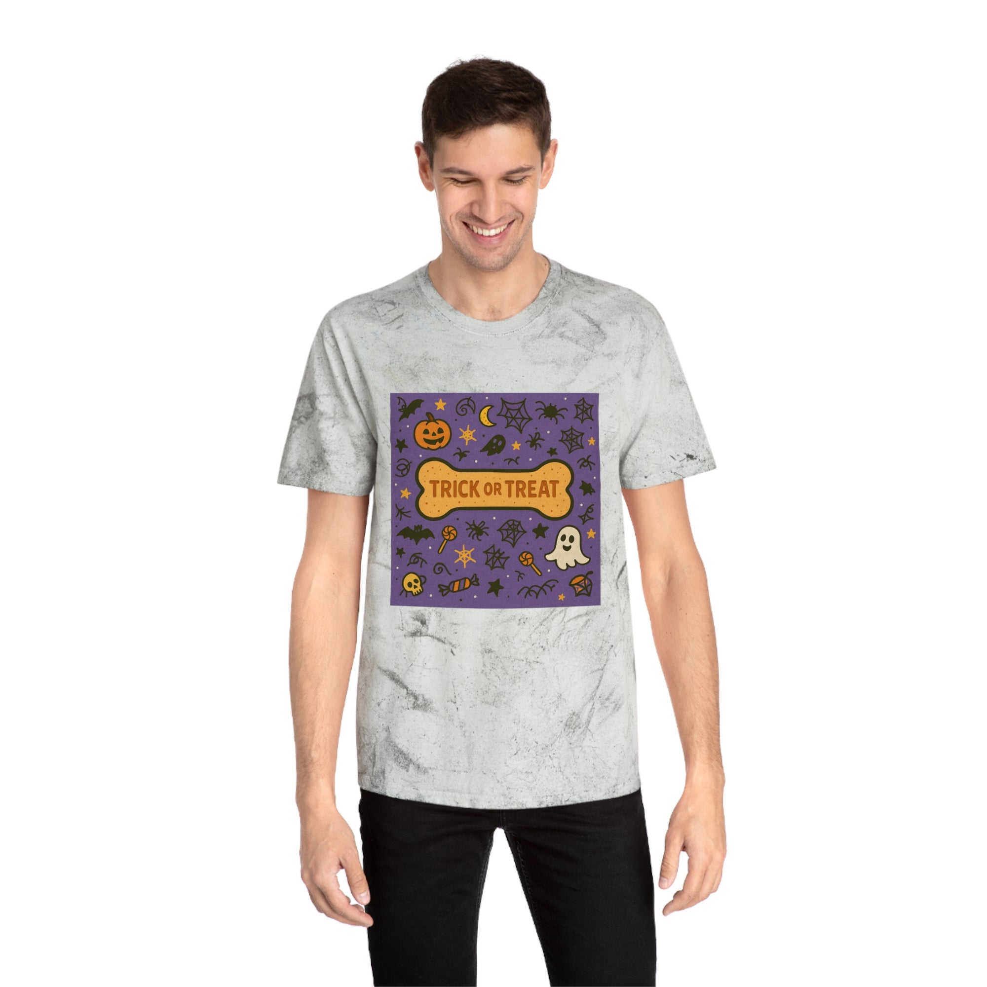 Trick-or-Treat Tye-Dye Tee